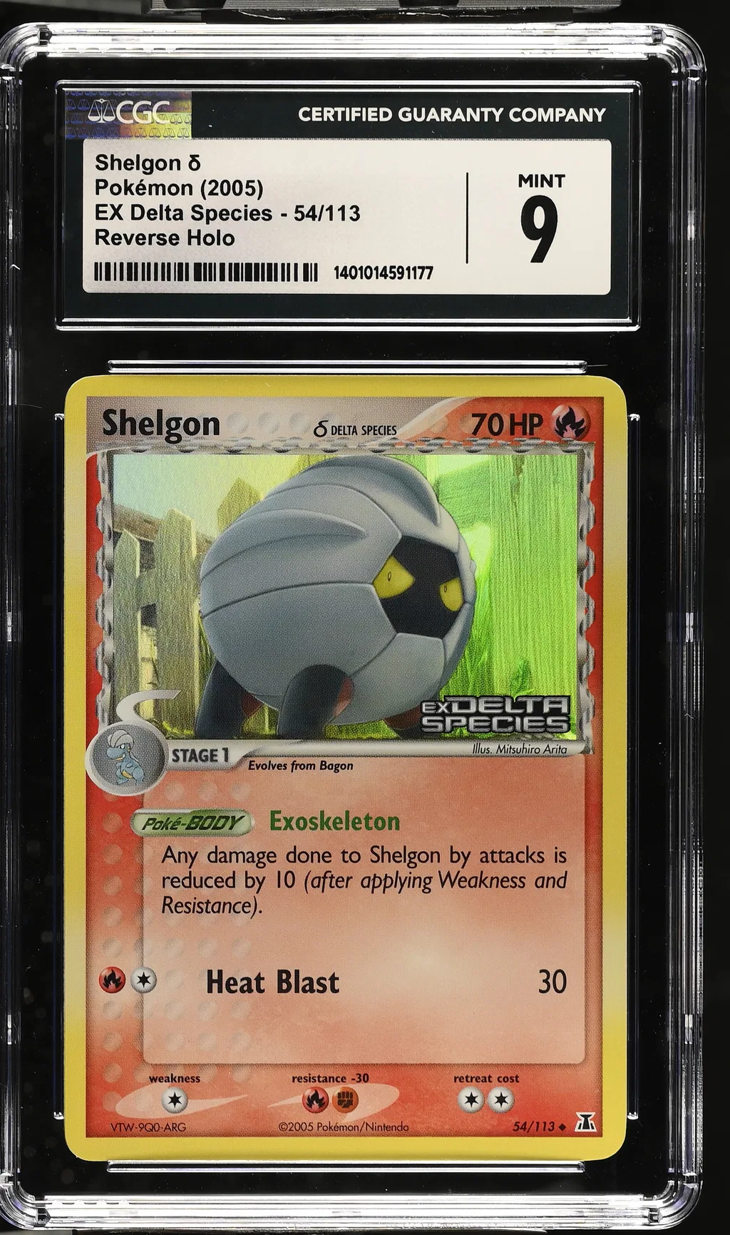 Shelgon � card artwork