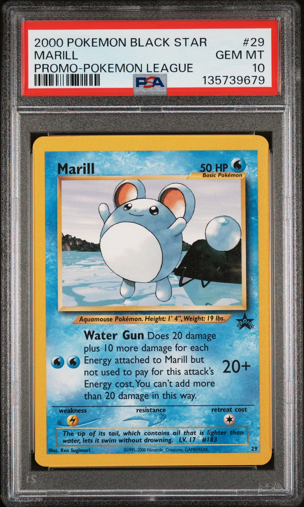 Marill card artwork
