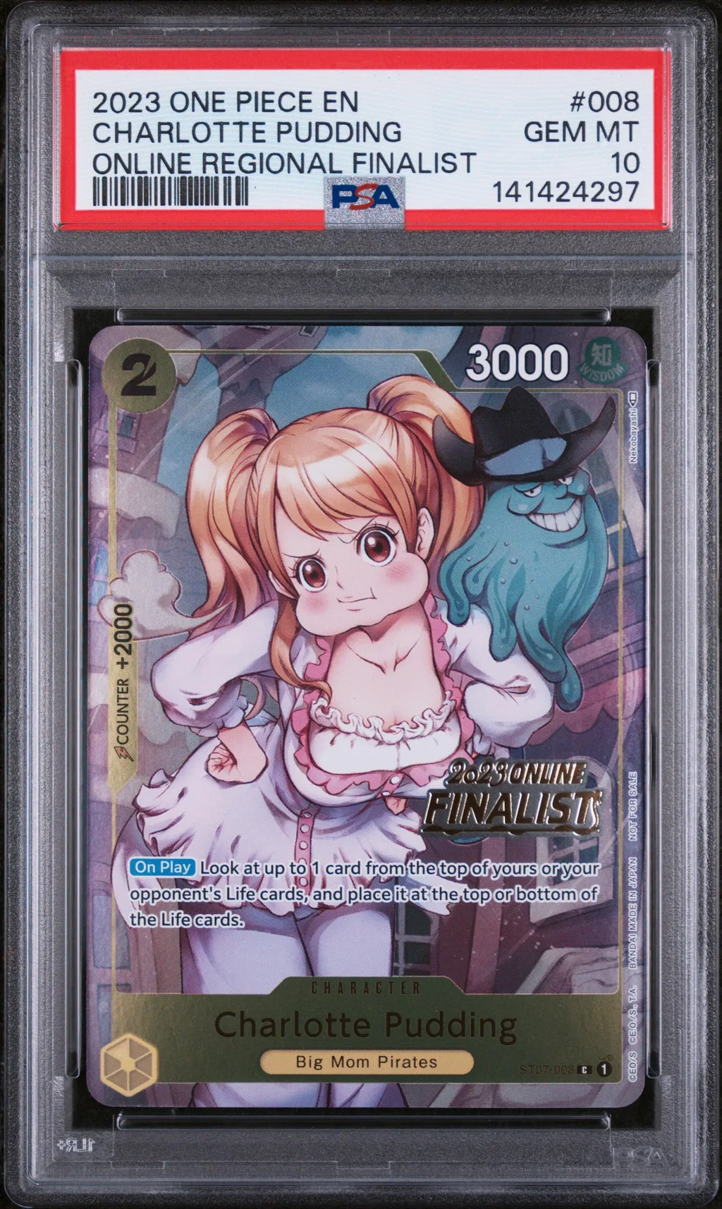 Charlotte Pudding card artwork