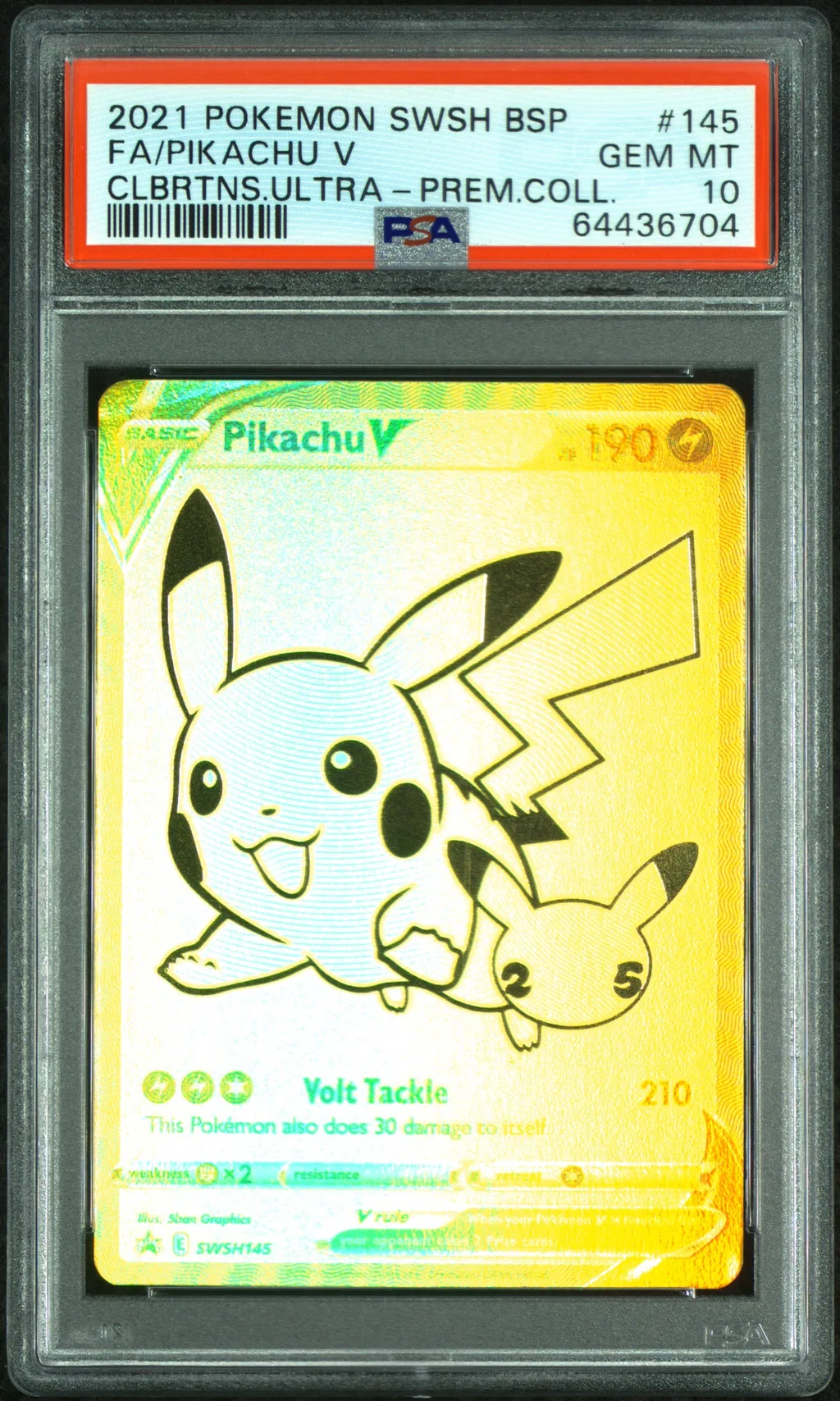 Full Art/Pikachu V card artwork