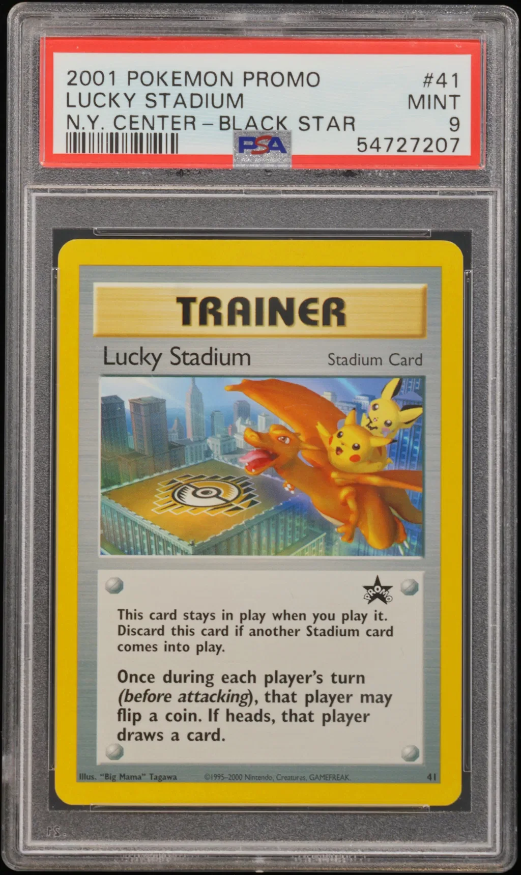 Lucky Stadium-N.Y. Center card artwork