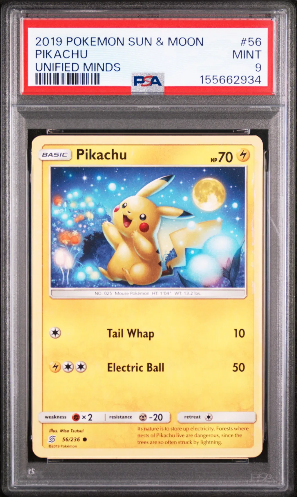 Pikachu card artwork