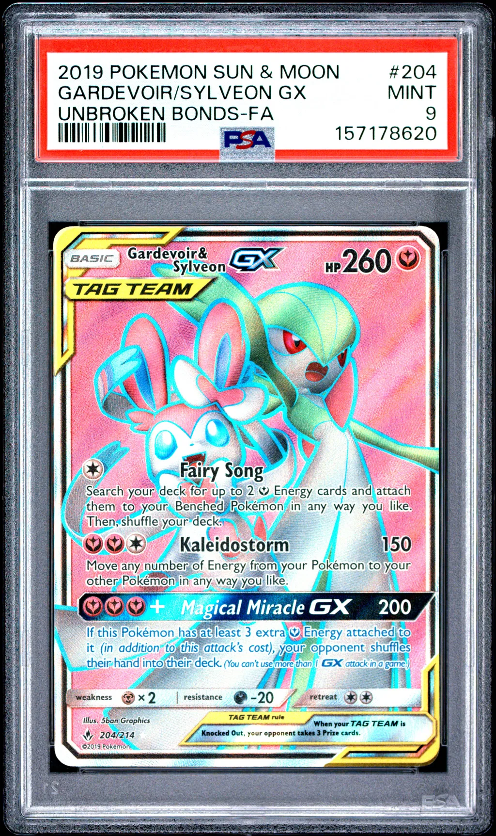 Full Art/Gardevoir & Sylveon GX card artwork
