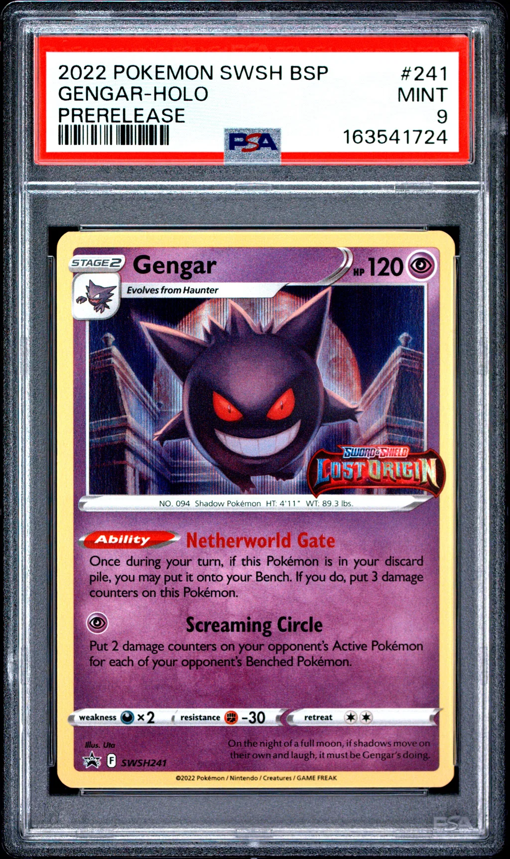 Gengar-Holo card artwork