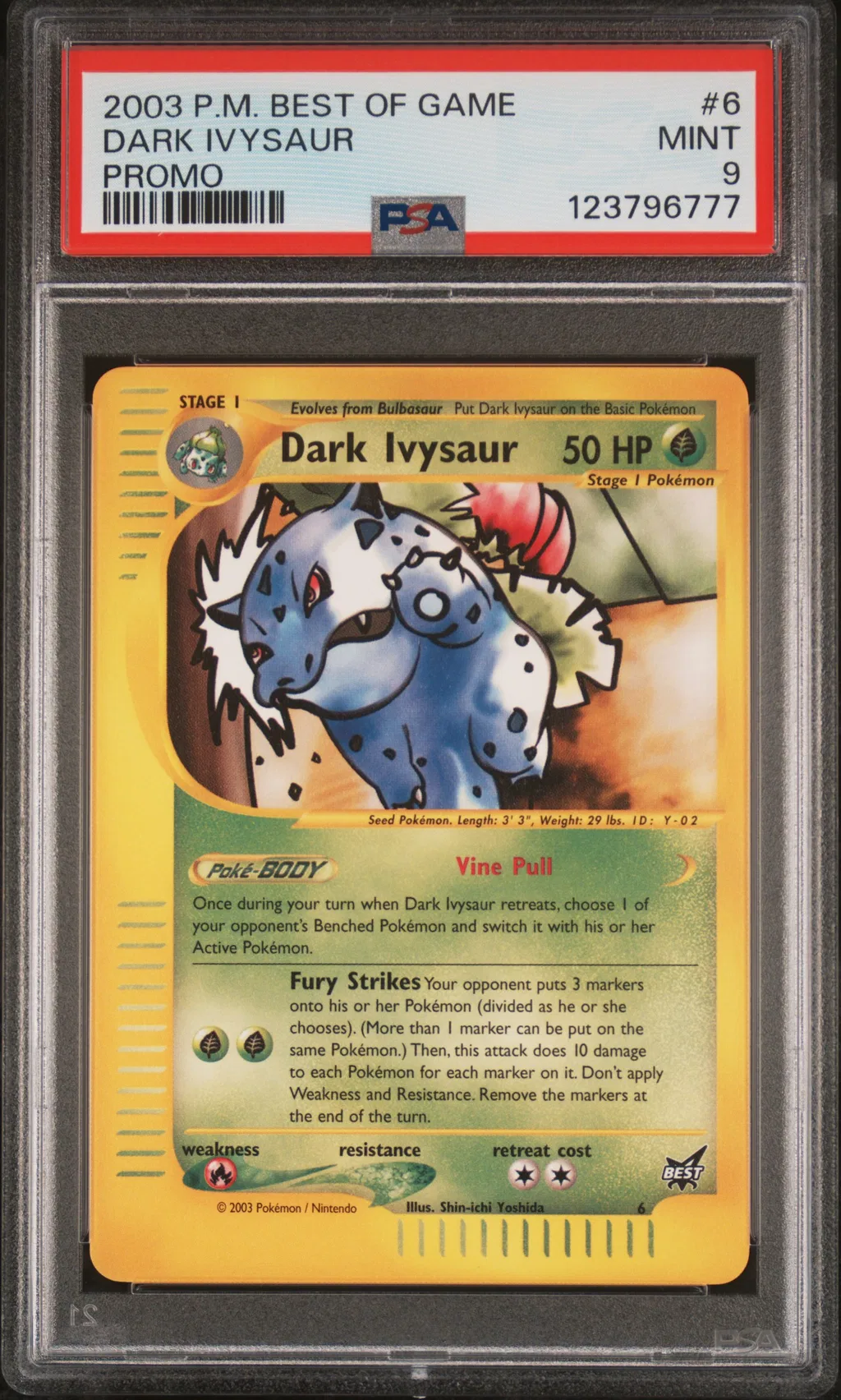 Dark Ivysaur card artwork