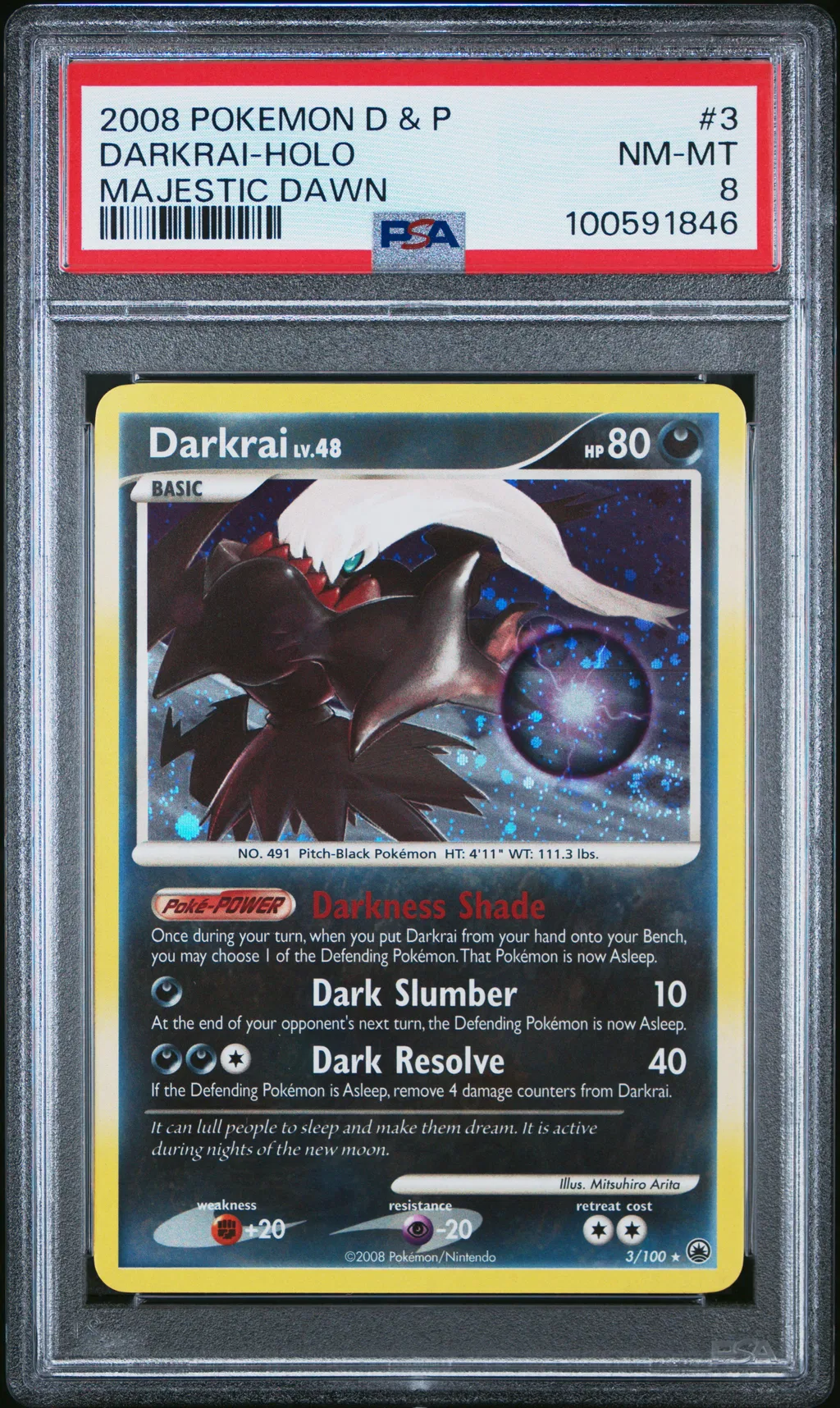 Darkrai-Holo card artwork