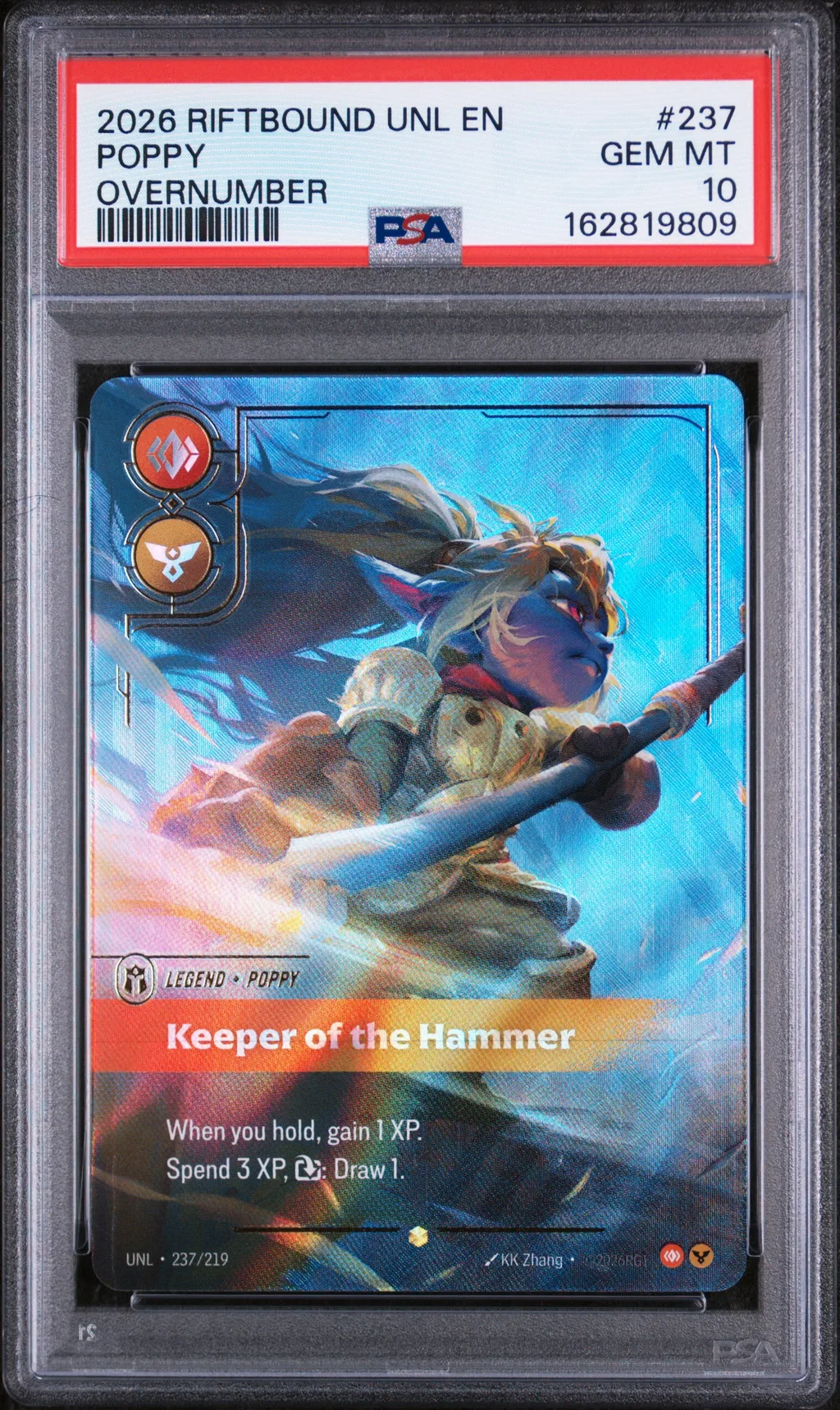Poppy - Keeper of the Hammer card artwork