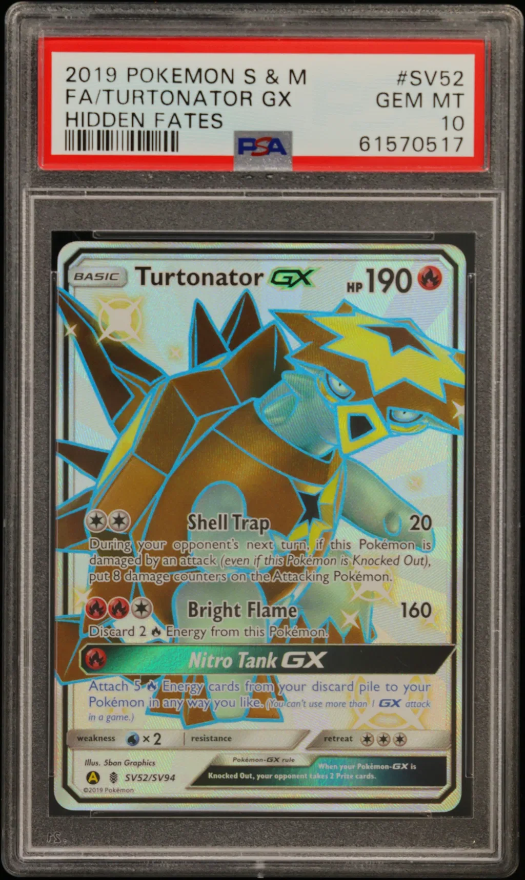 Full Art/Turtonator GX card artwork
