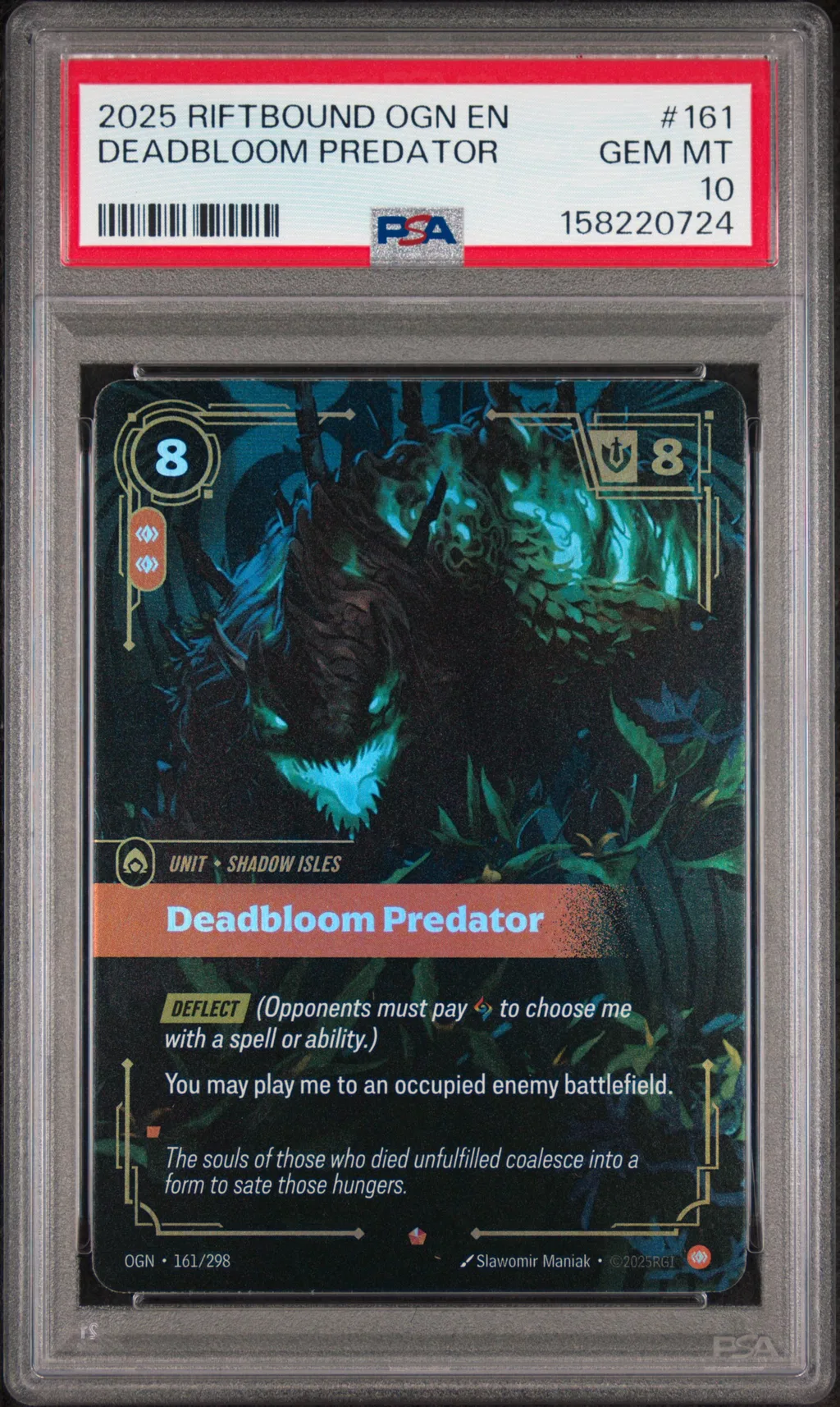 Deadbloom Predator card artwork
