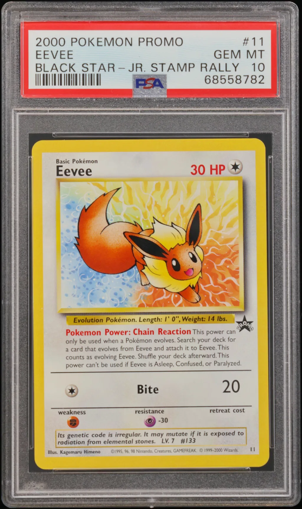 Eevee card artwork