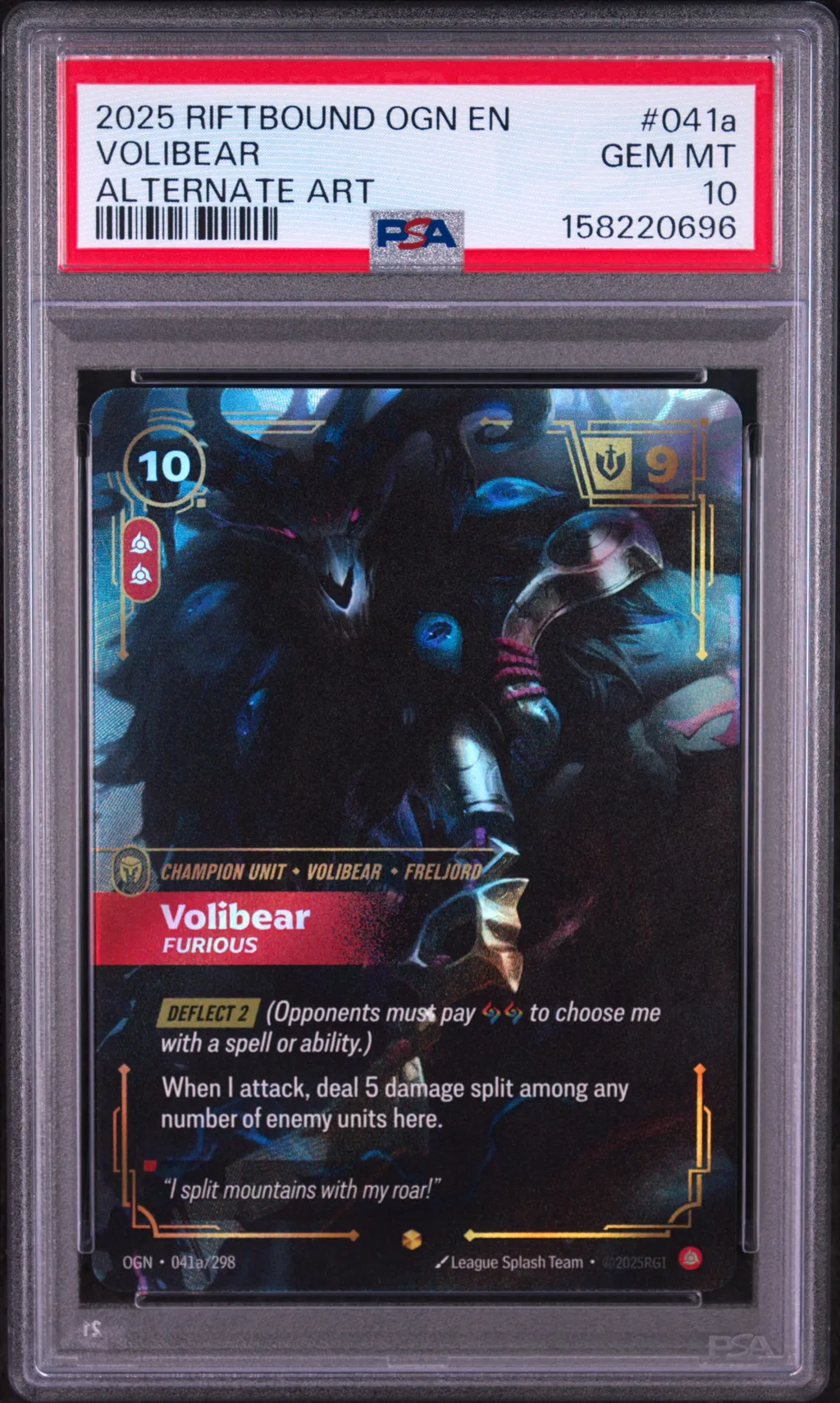 Volibear - Furious card artwork