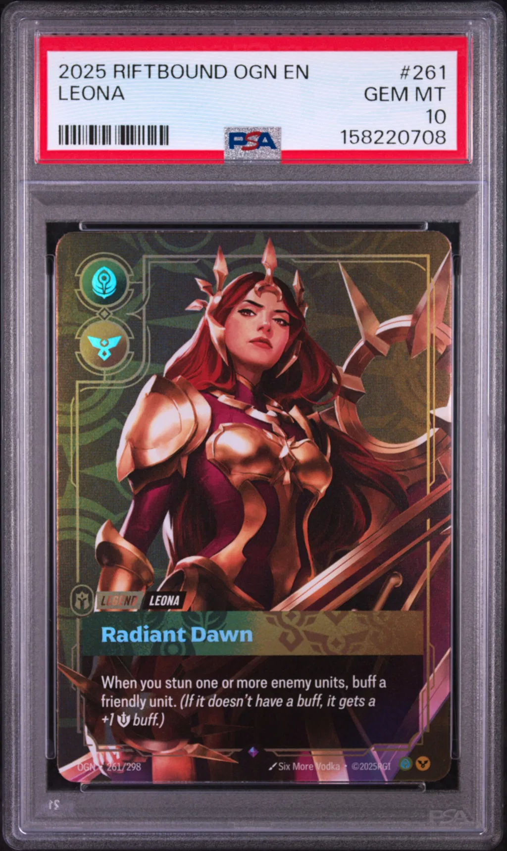 Leona - Radiant Dawn card artwork