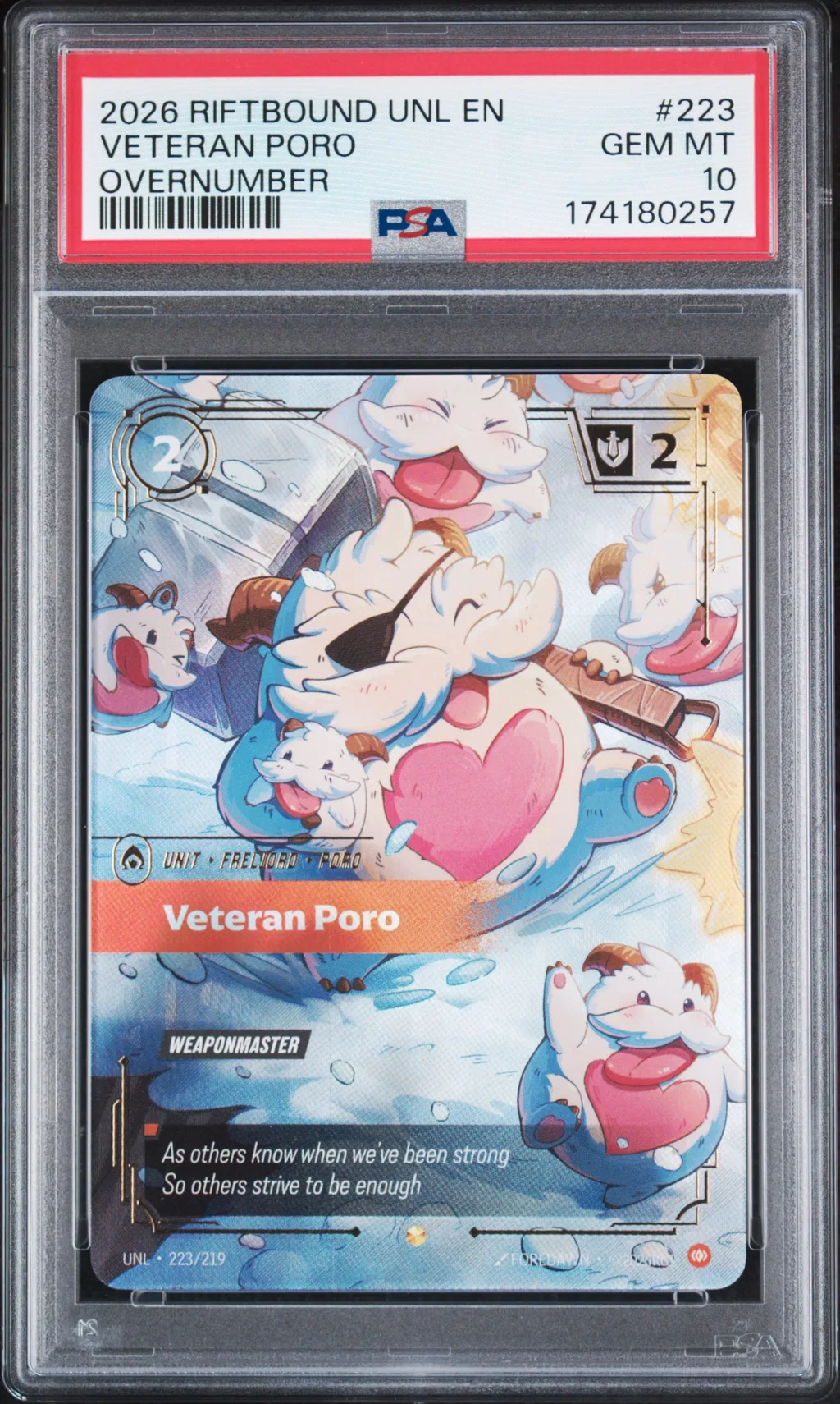 Veteran Poro card artwork