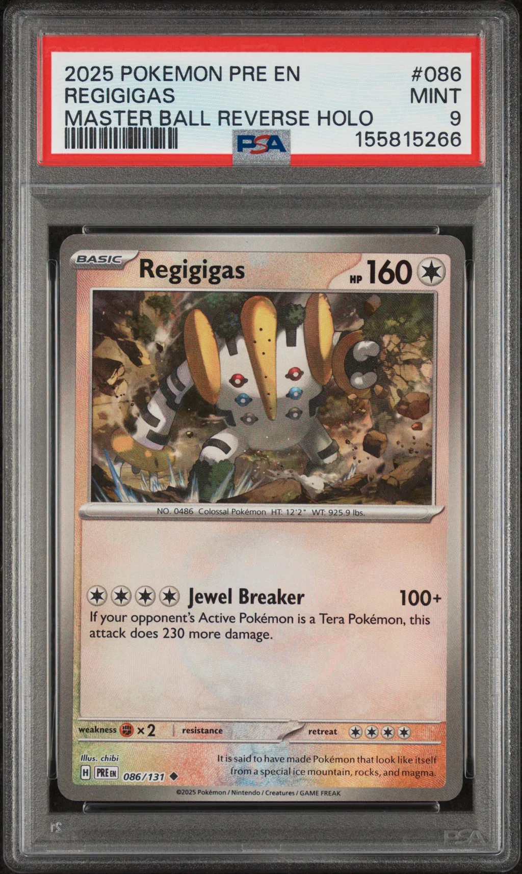 Regigigas card artwork