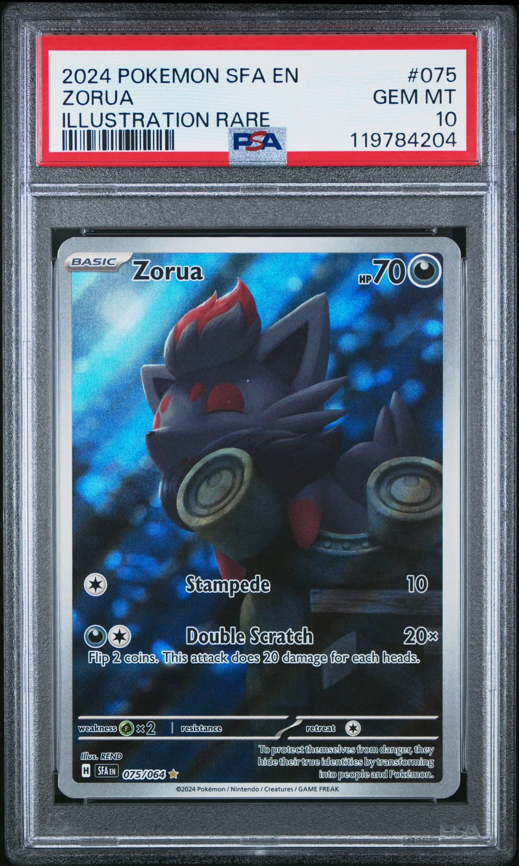 Zorua card artwork