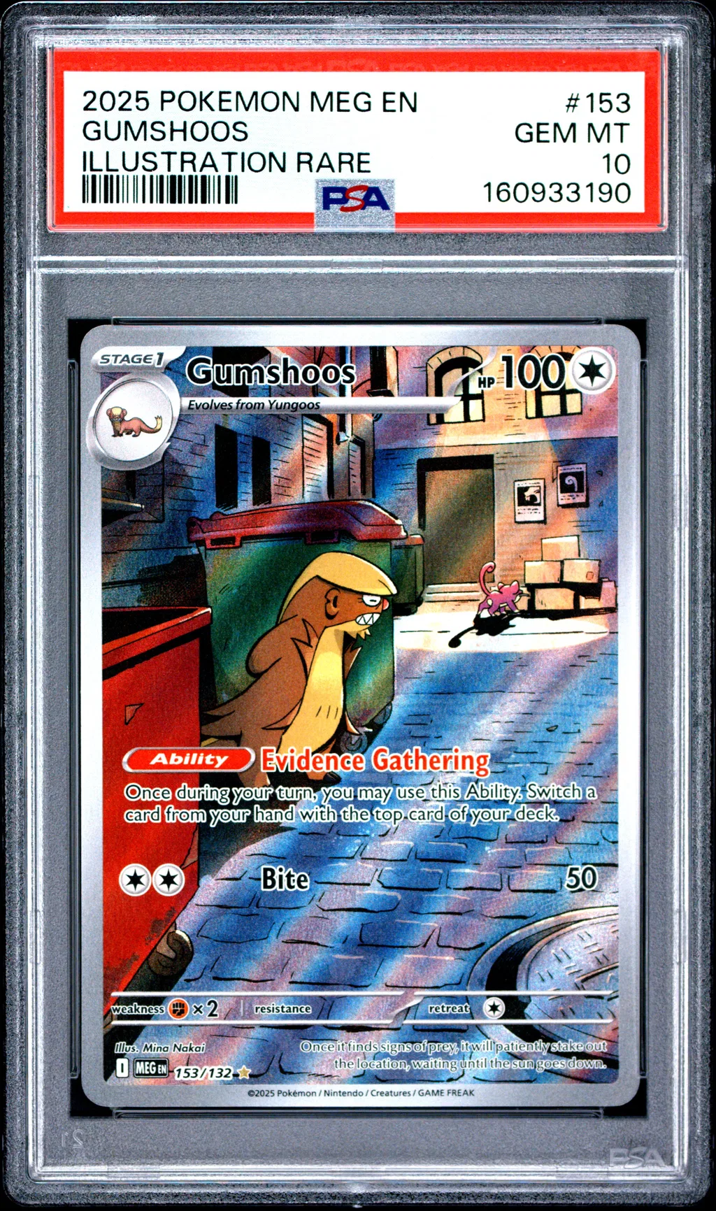 Gumshoos card artwork