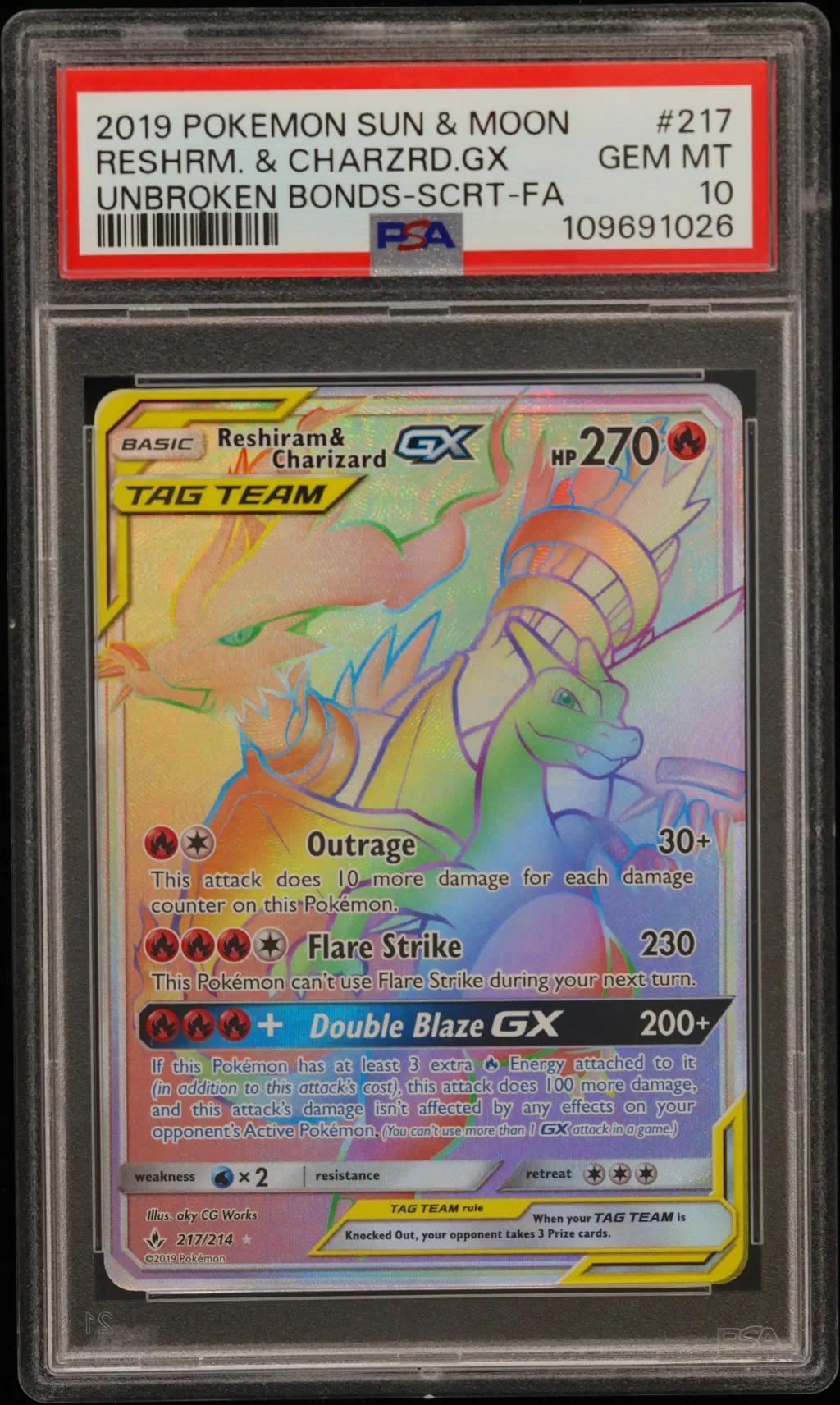 RESHRM. & CHARZRD.GX card artwork