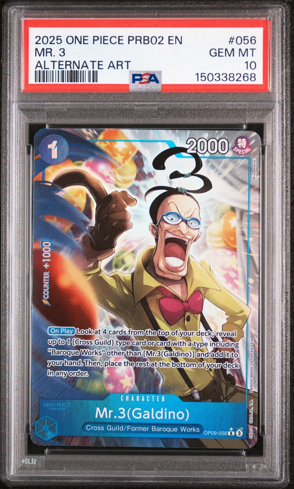 Mr. 3 card artwork