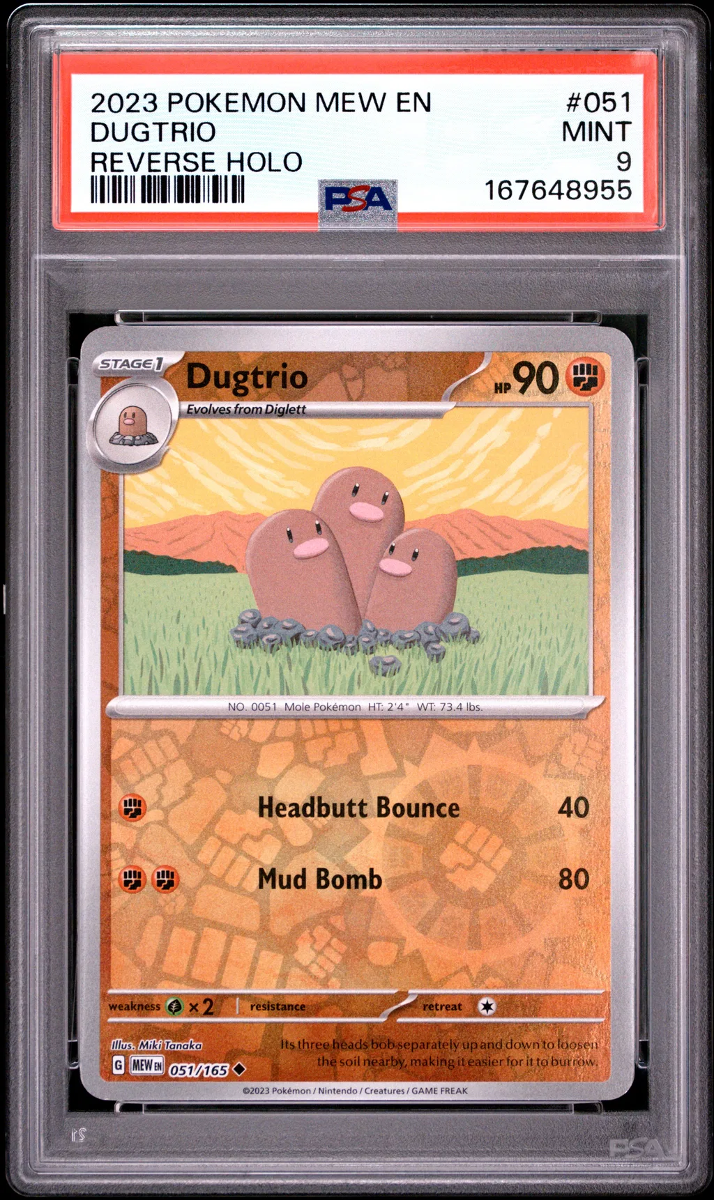 Dugtrio card artwork