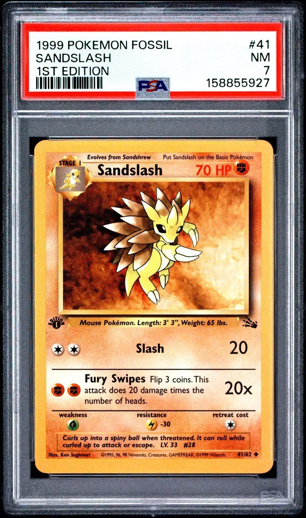 Sandslash card artwork