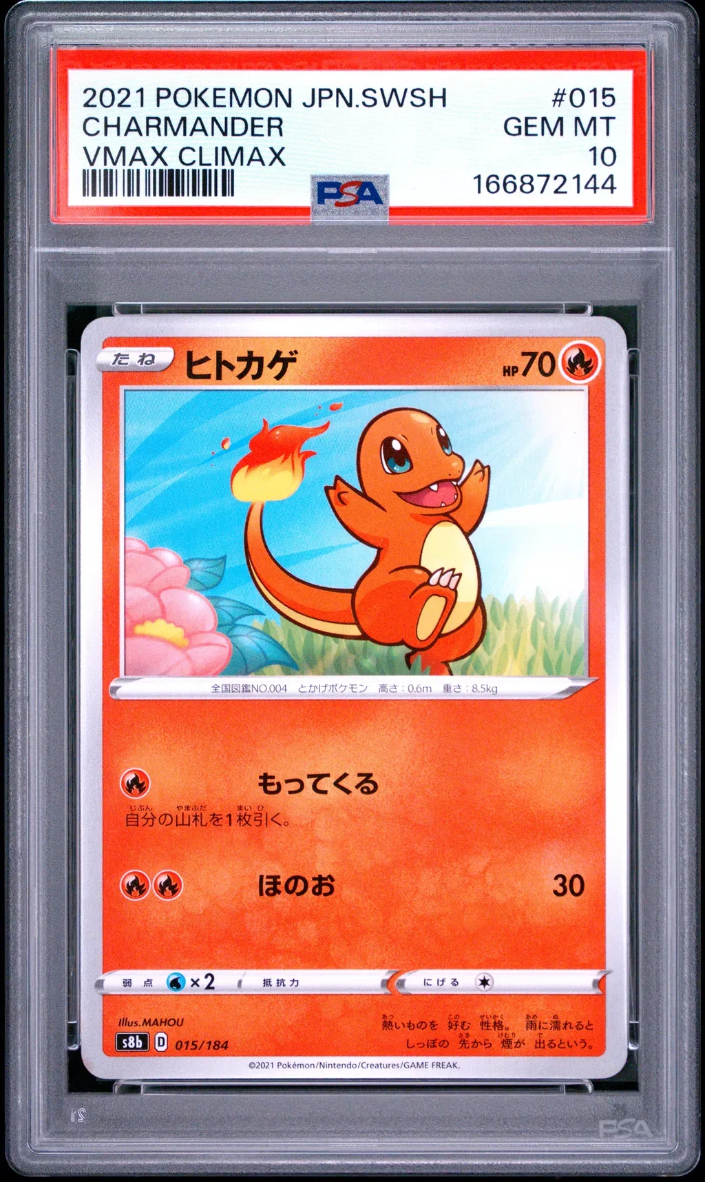 Charmander card artwork