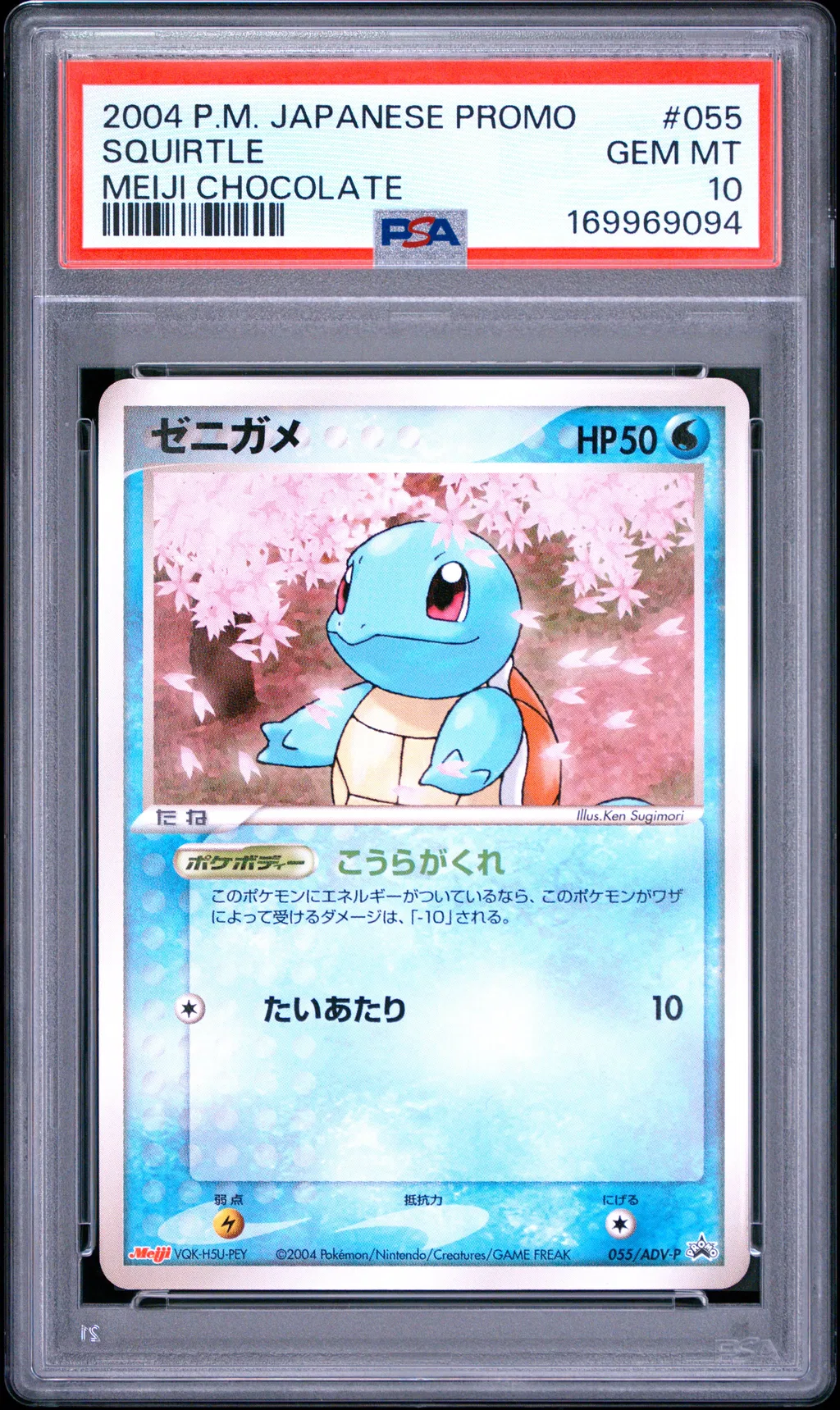 Squirtle card artwork