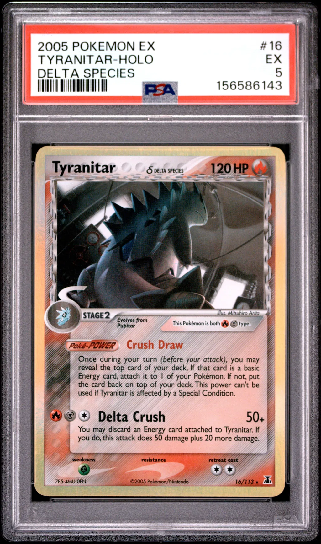 Tyranitar-Holo card artwork