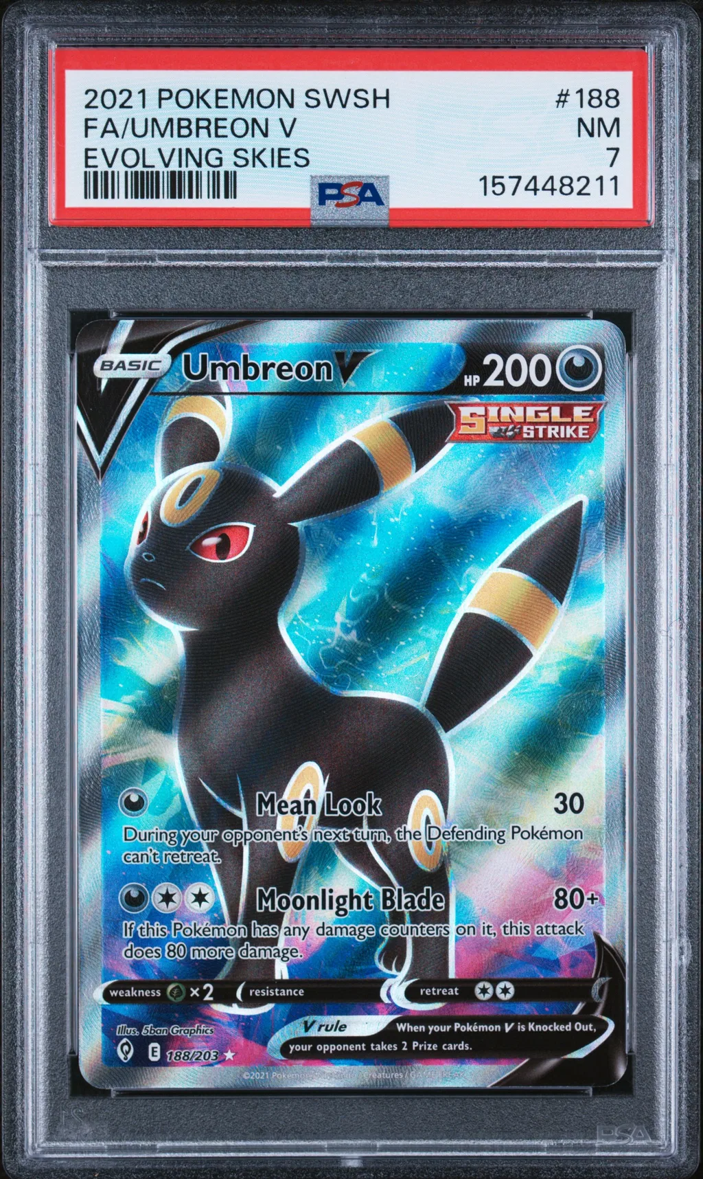 Full Art/Umbreon V card artwork