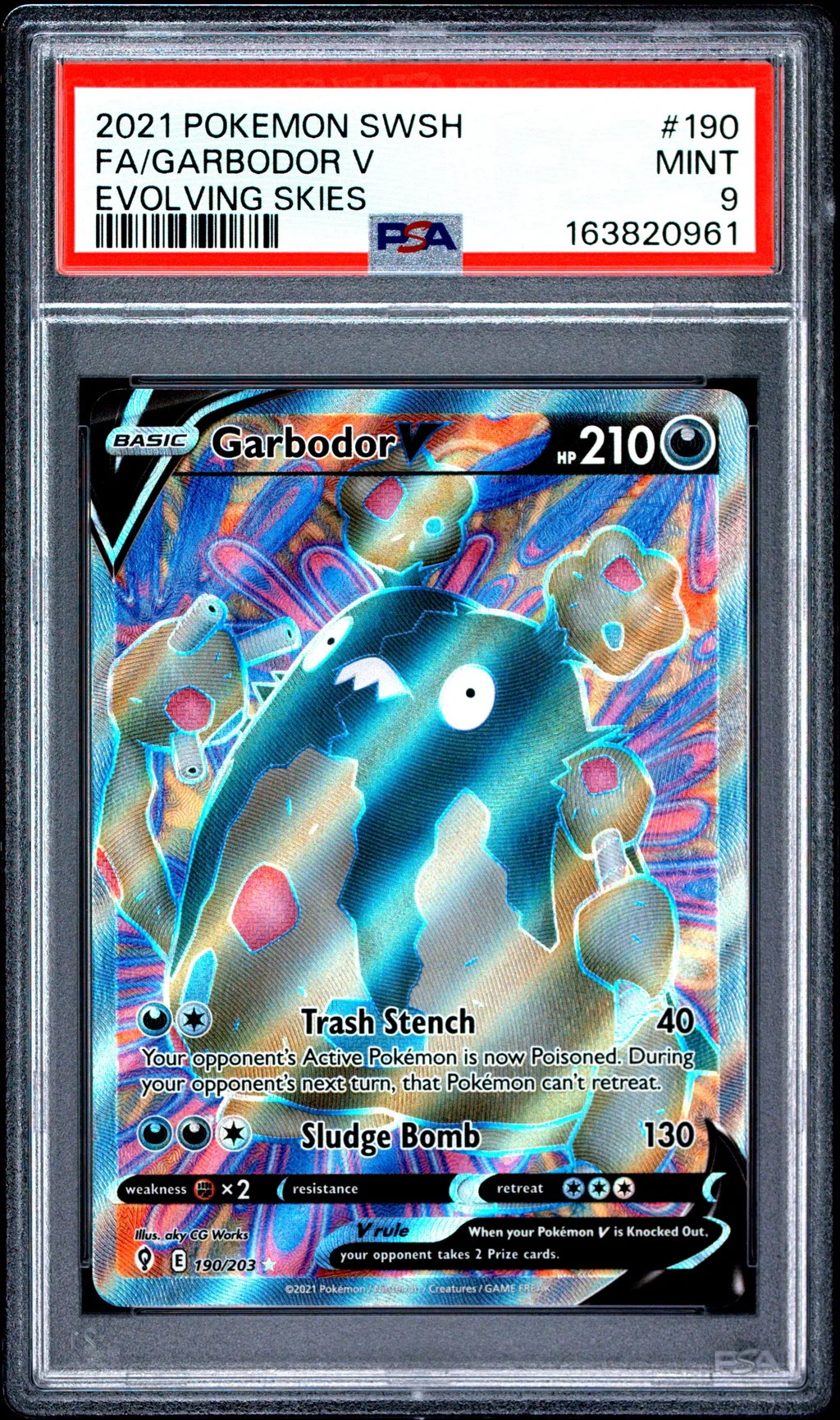 Full Art/Garbodor V card artwork