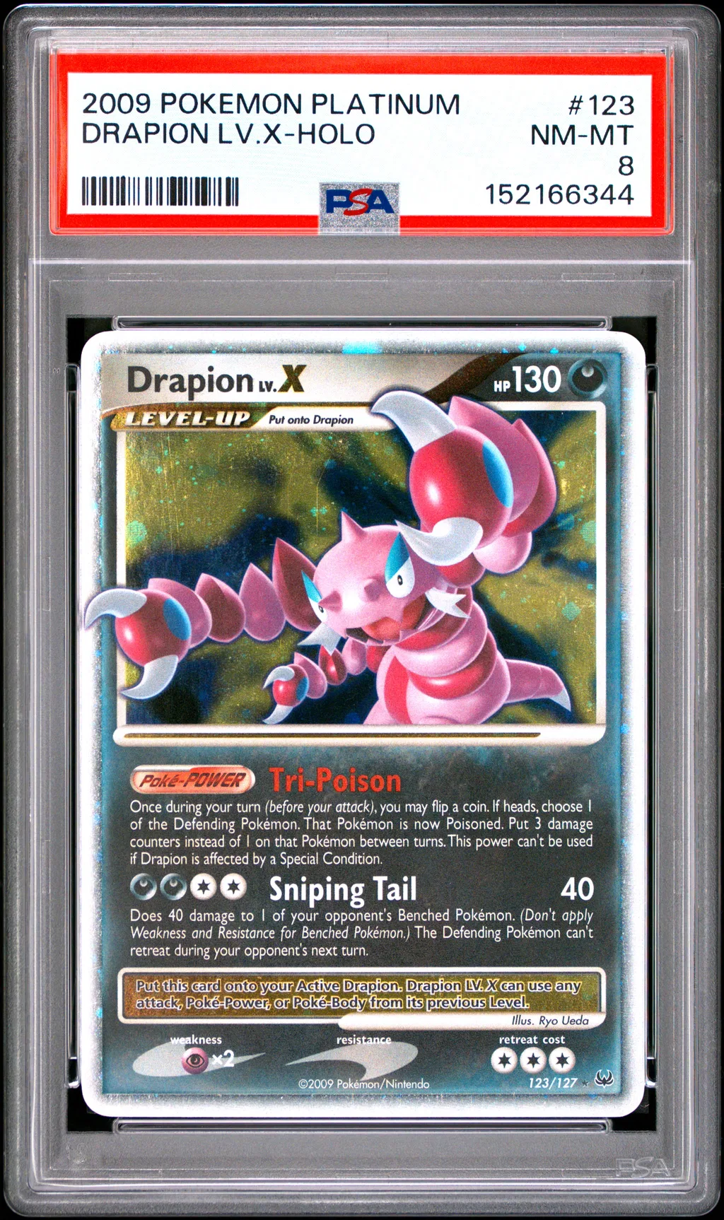 Drapion LV.X-Holo card artwork