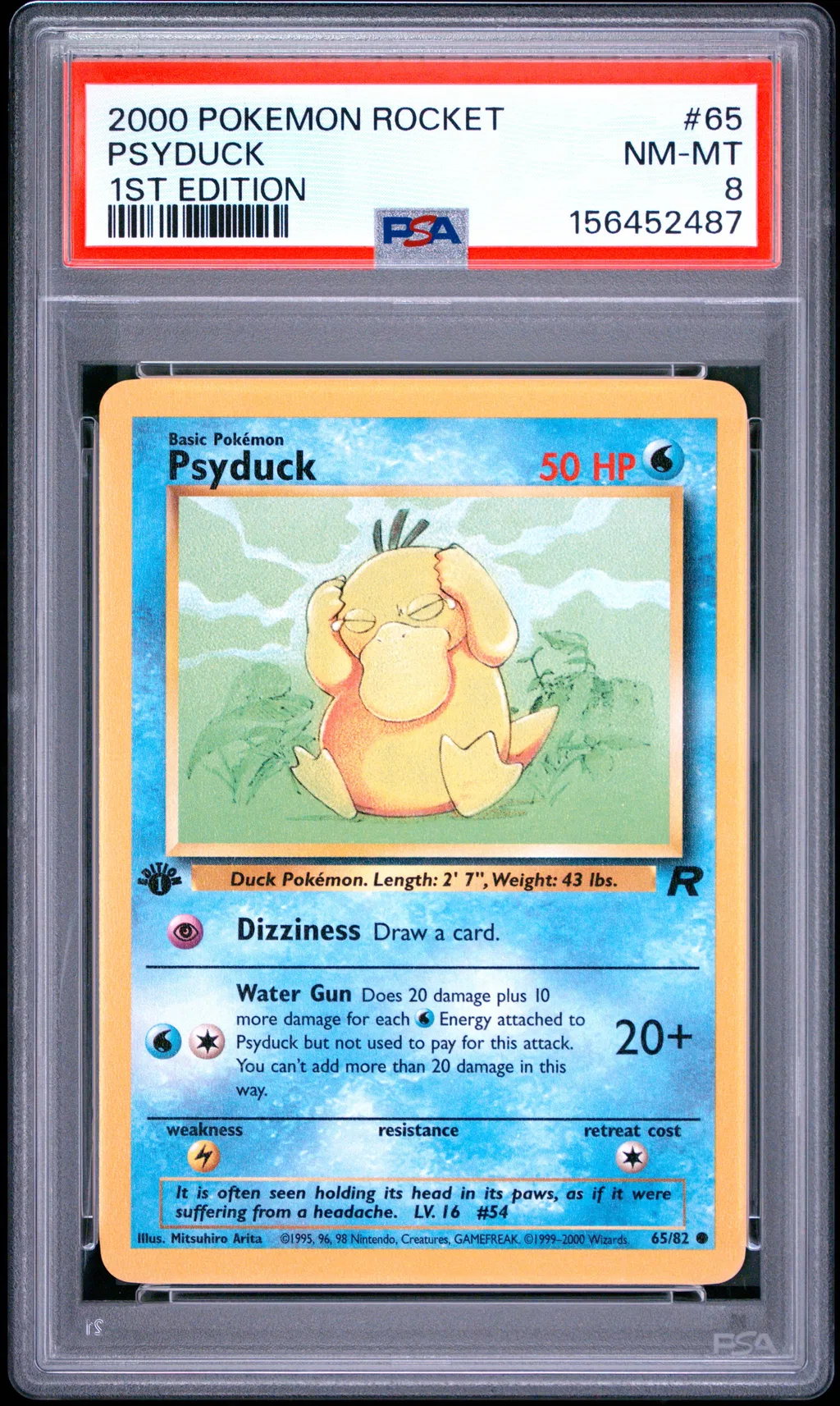 Psyduck card artwork