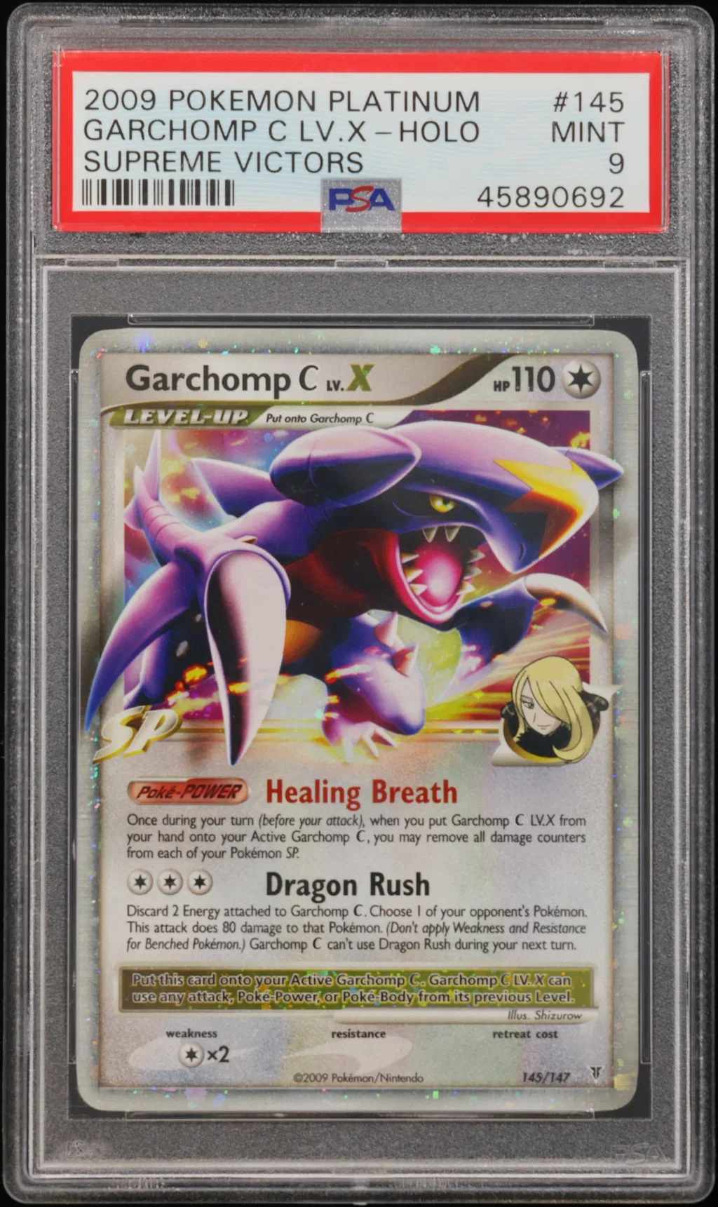 Garchomp C LV.X-Holo card artwork