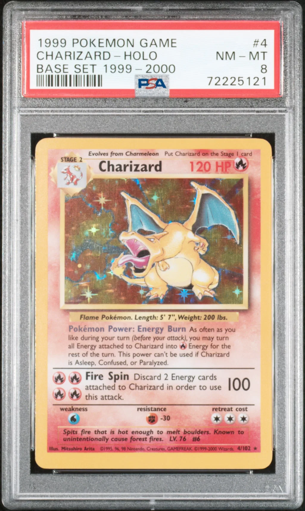 Charizard-Holo card artwork