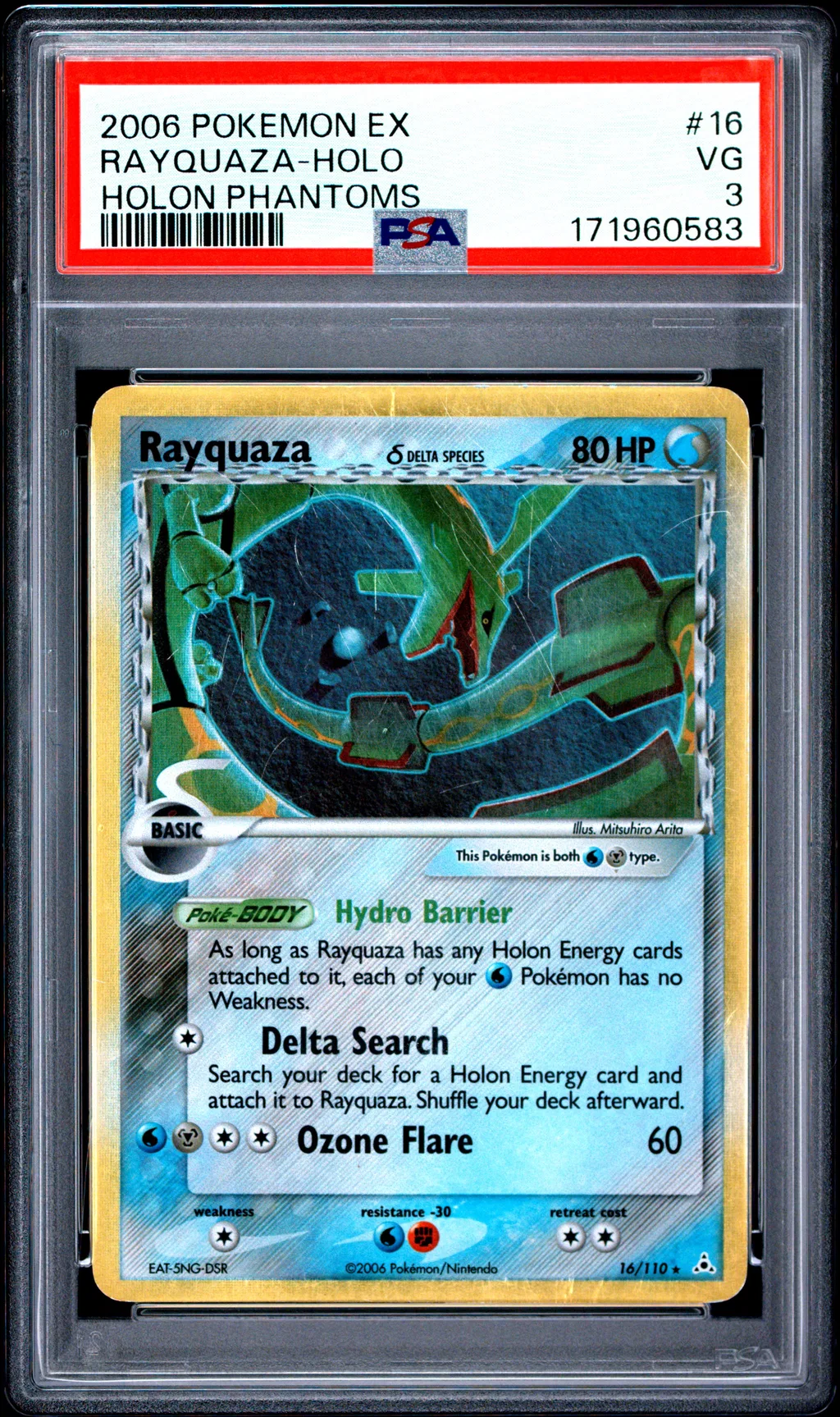 Rayquaza-Holo card artwork