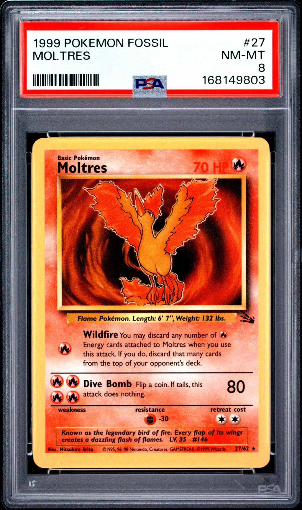 Moltres card artwork