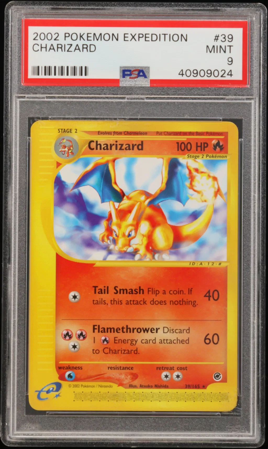 Charizard card artwork