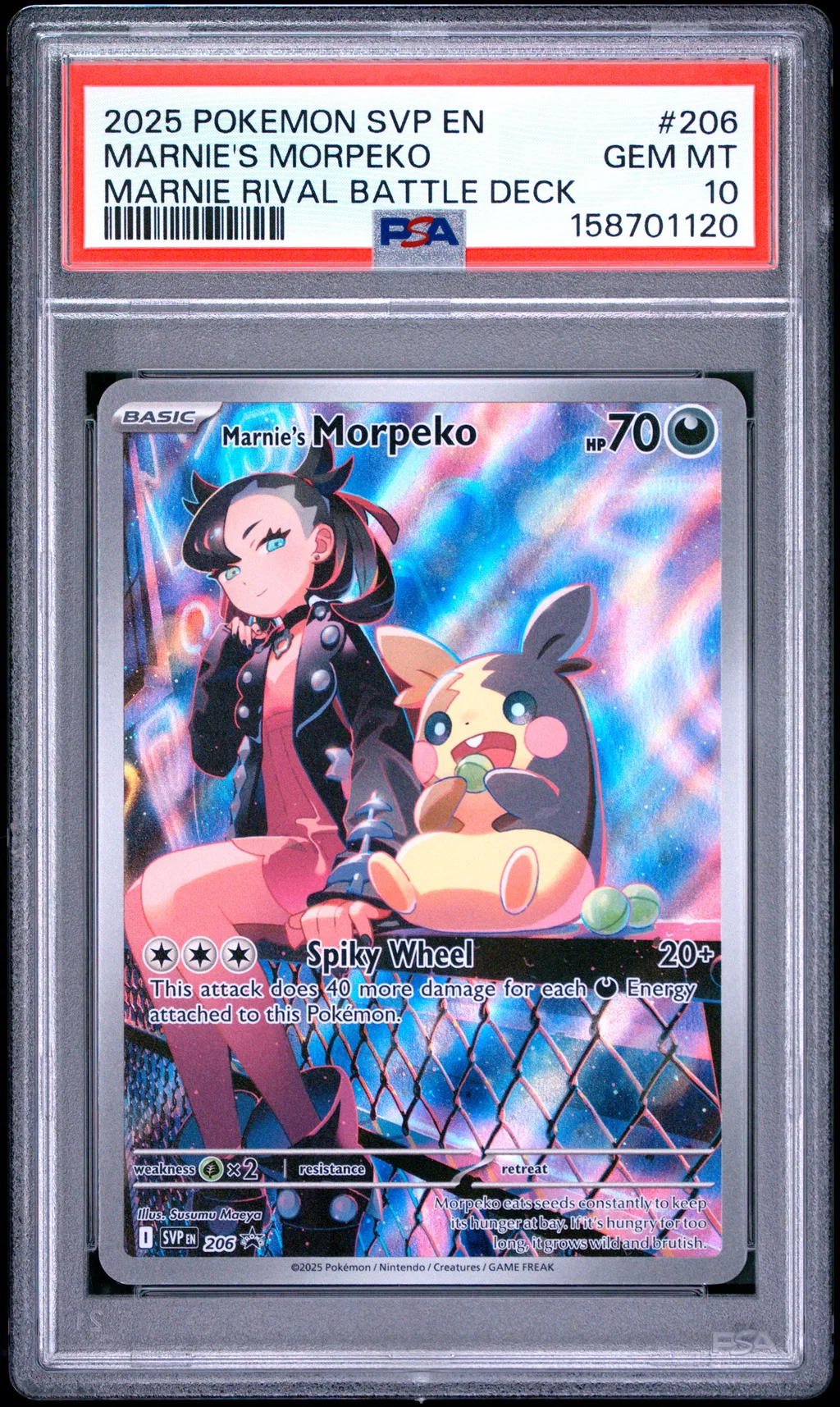Marnie's Morpeko card artwork