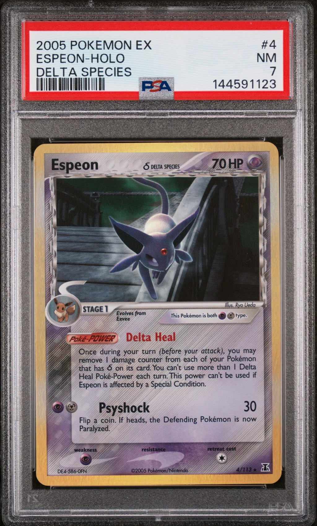 Espeon-Holo card artwork
