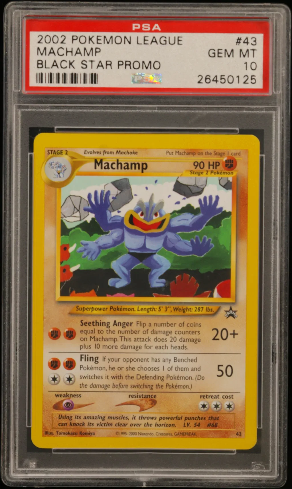 Machamp card artwork