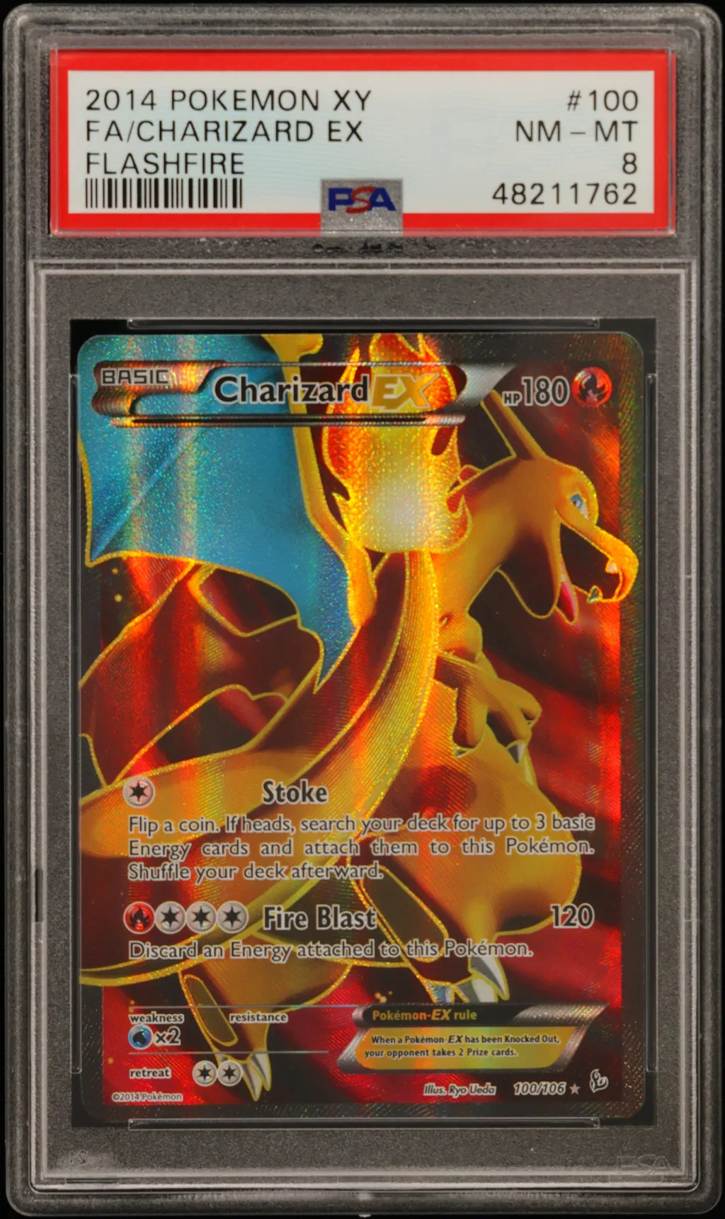 Full Art/Charizard EX card artwork
