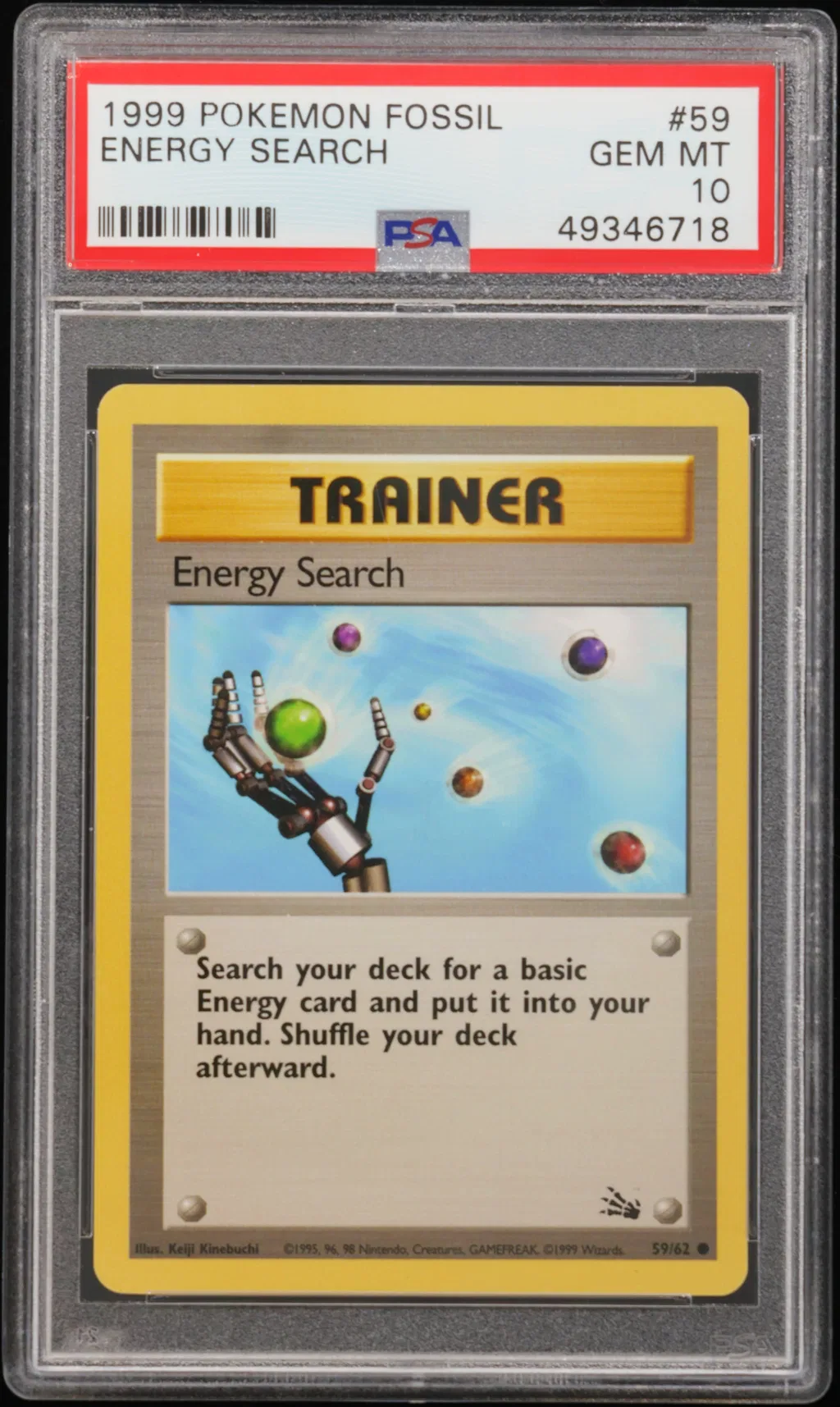 Energy Search card artwork