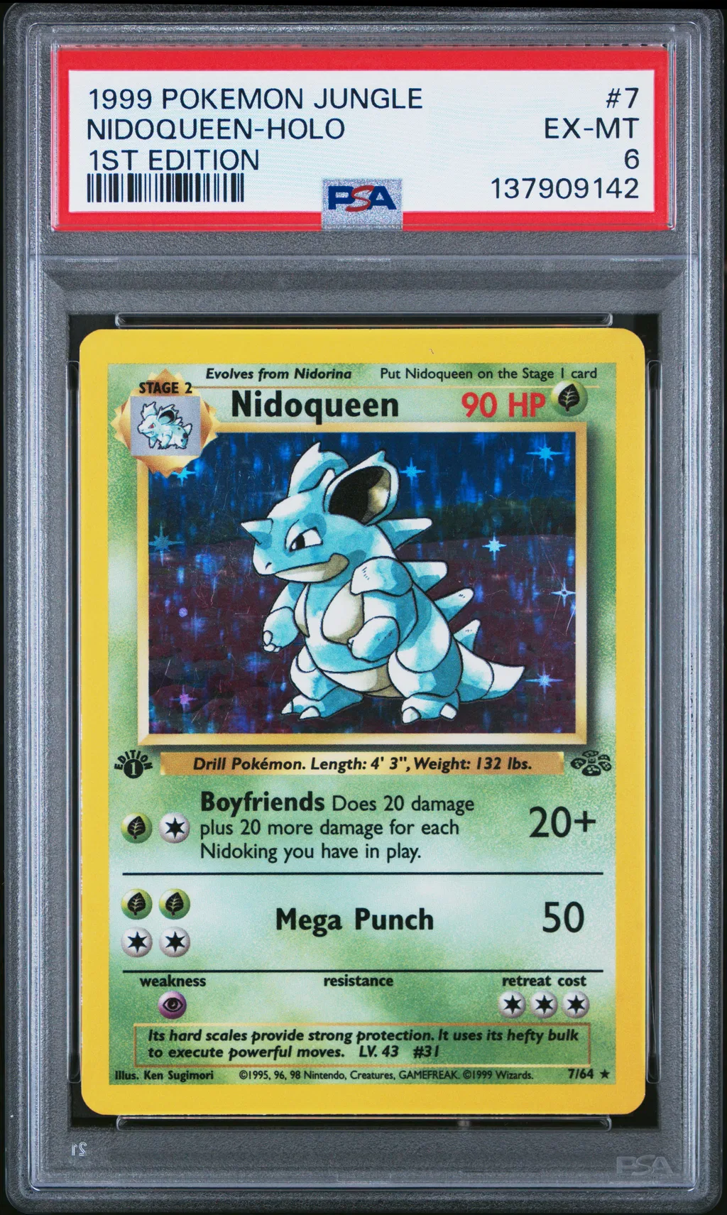 Nidoqueen-Holo card artwork
