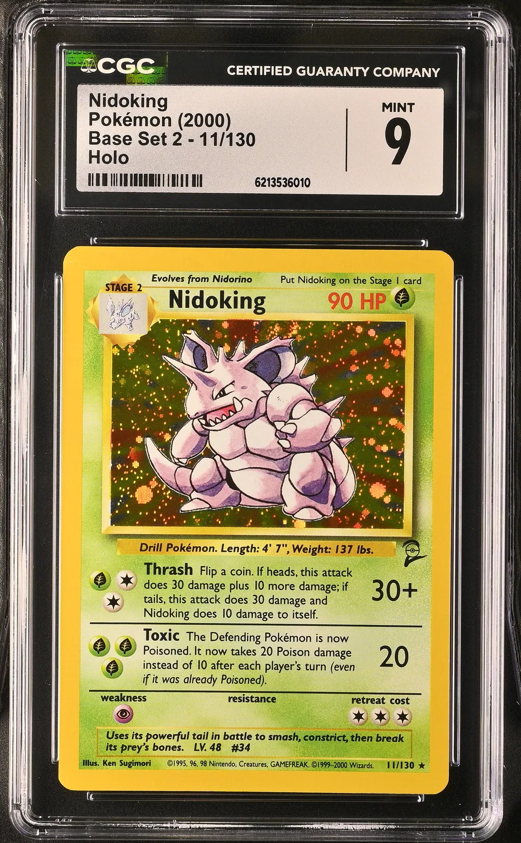 Nidoking card artwork