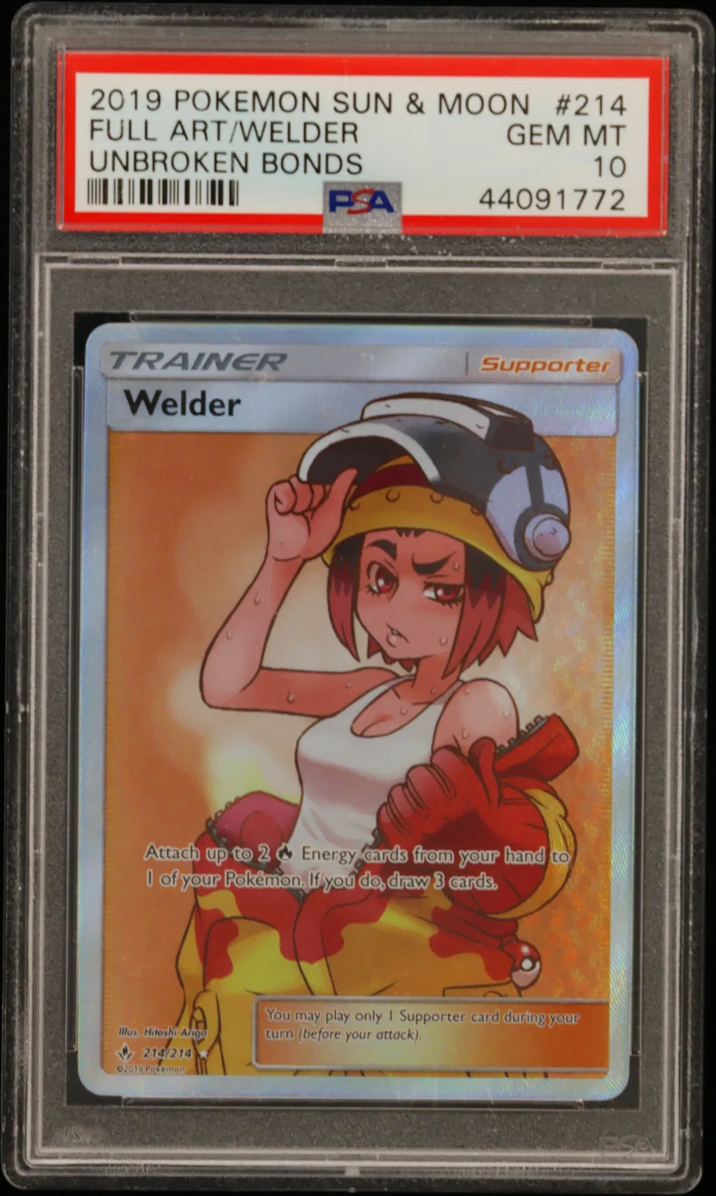 Full Art/Welder card artwork