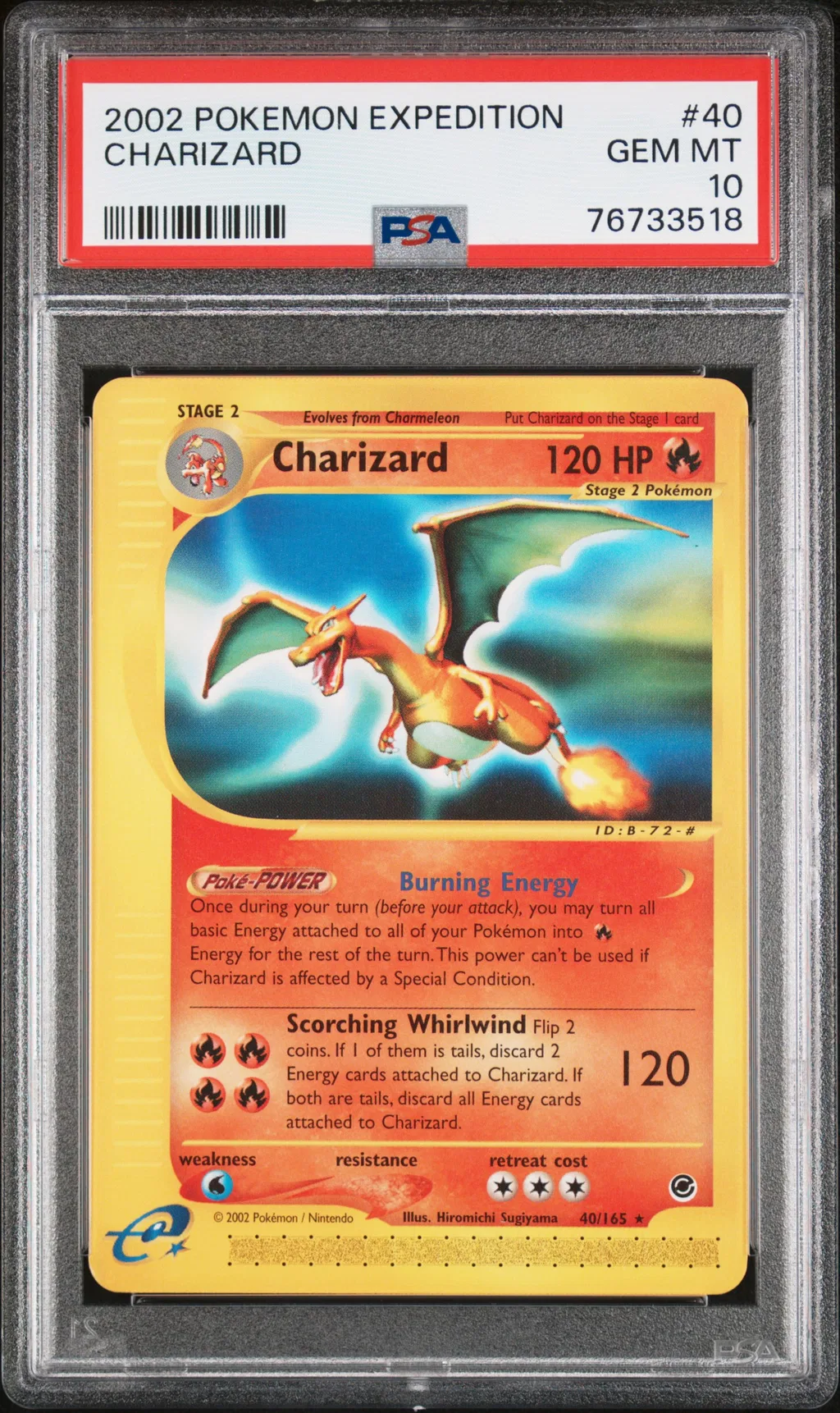 Charizard card artwork