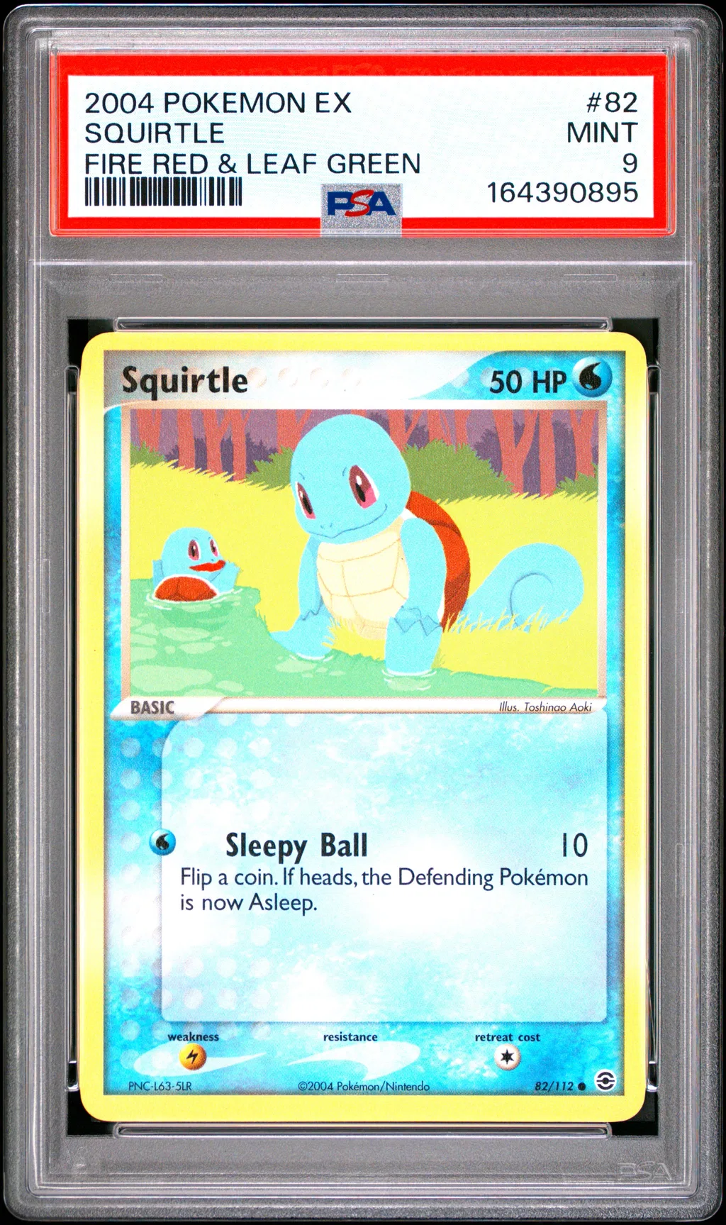 Squirtle card artwork