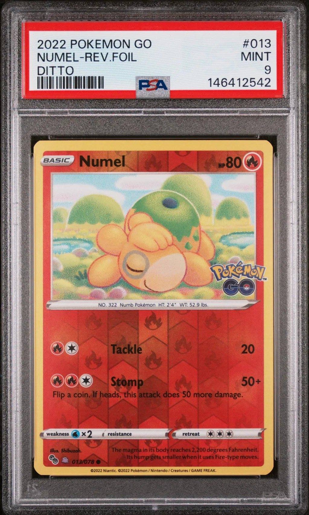 Numel-Reverse Foil card artwork