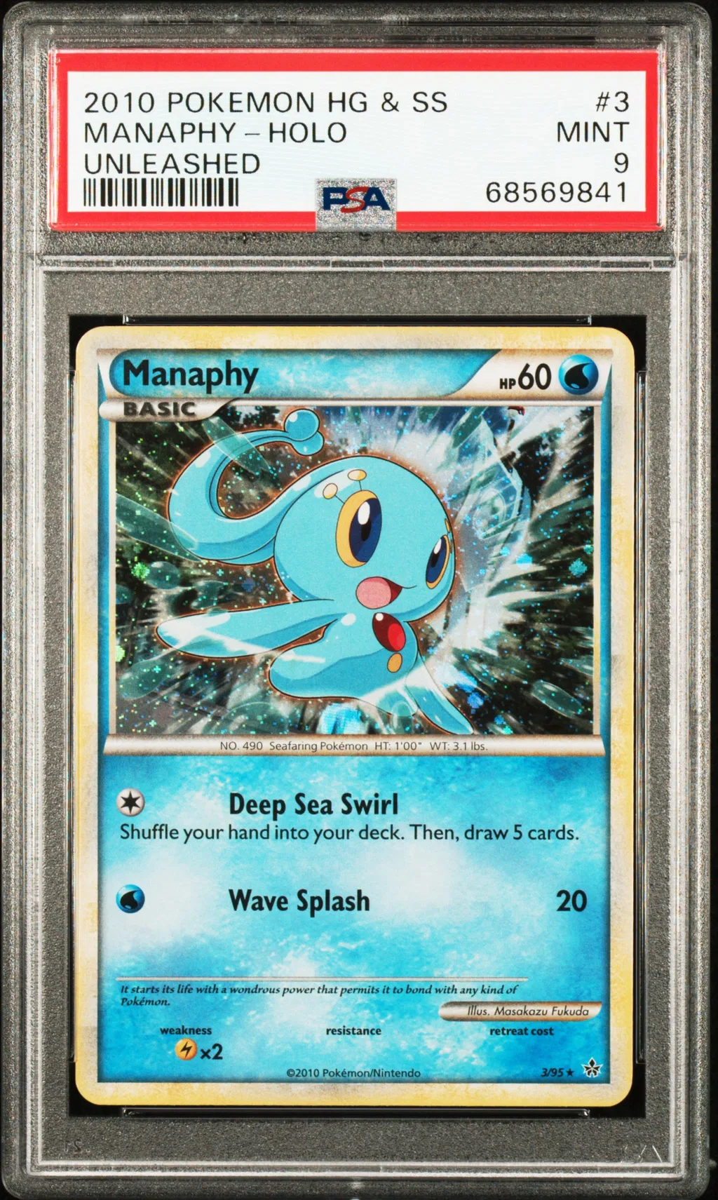 Manaphy-Holo card artwork