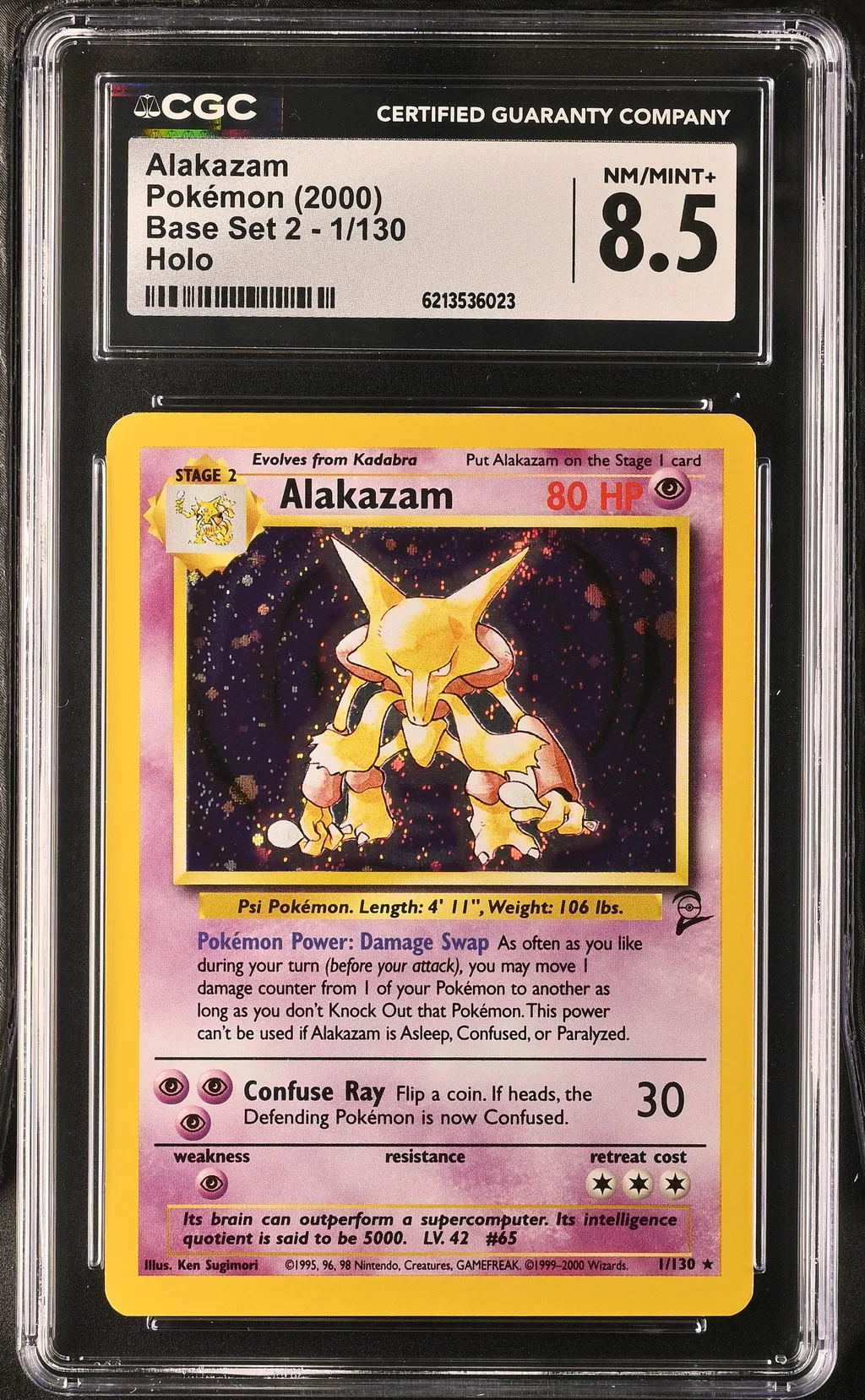 Alakazam card artwork