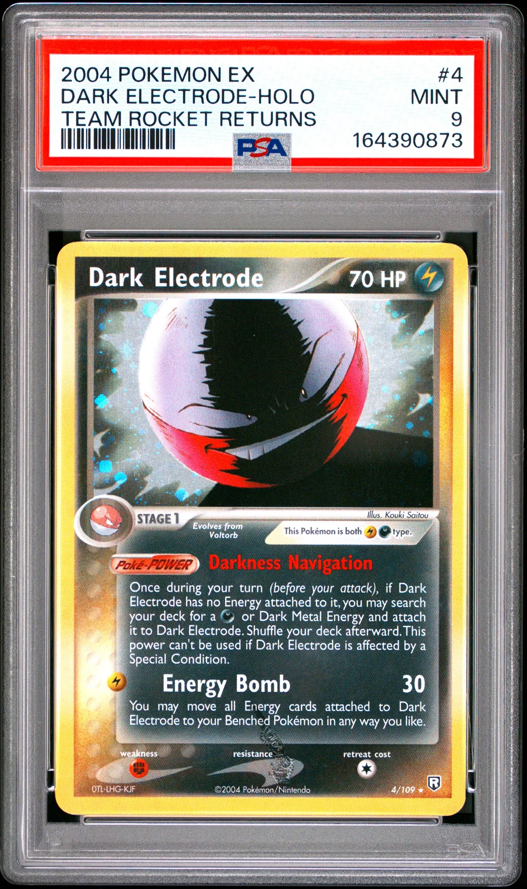 Dark Electrode-Holo card artwork